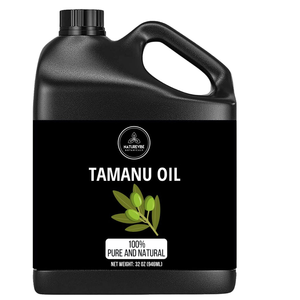 Naturevibe Botanicals Tamanu Oil 32oz | 100% Pure & Natural for Skin & Hair