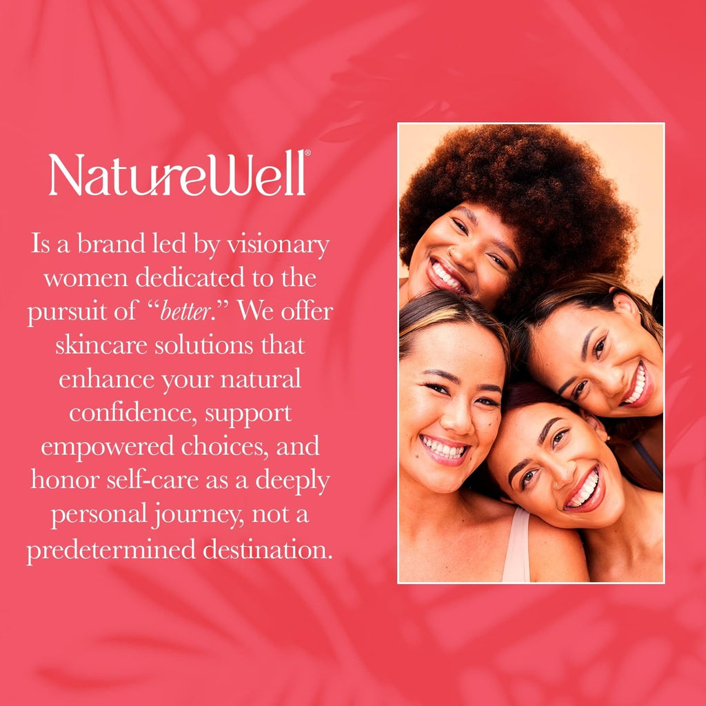 NATURE WELL Beamy Brightening & Moisturizing Body Cream — Lightweight, Quick-Absorbing Formula (12 Oz)
