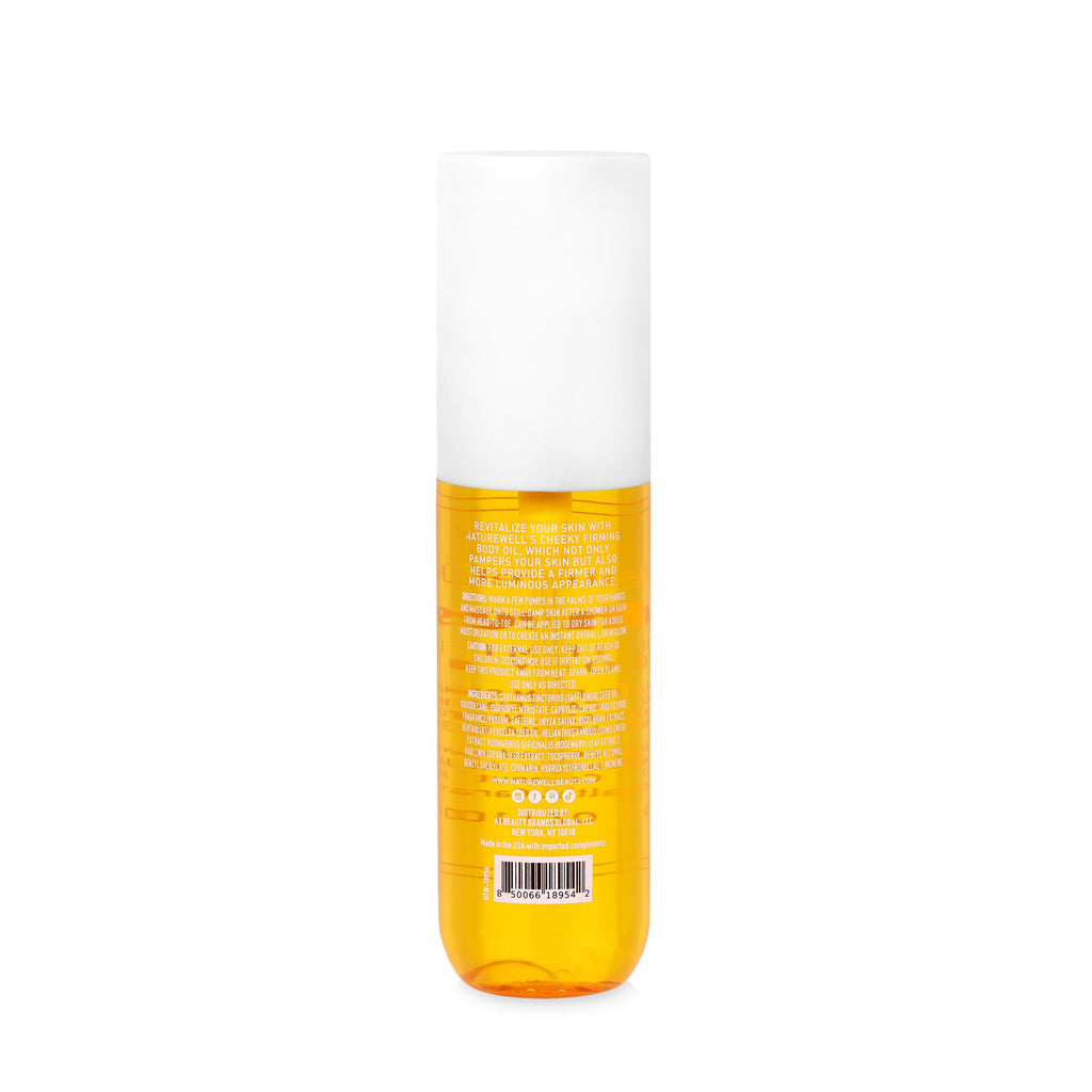 NATURE WELL Cheeky Firming Body Oil – Luxuriously Glowy, Fast-Absorbing (3.4 oz)