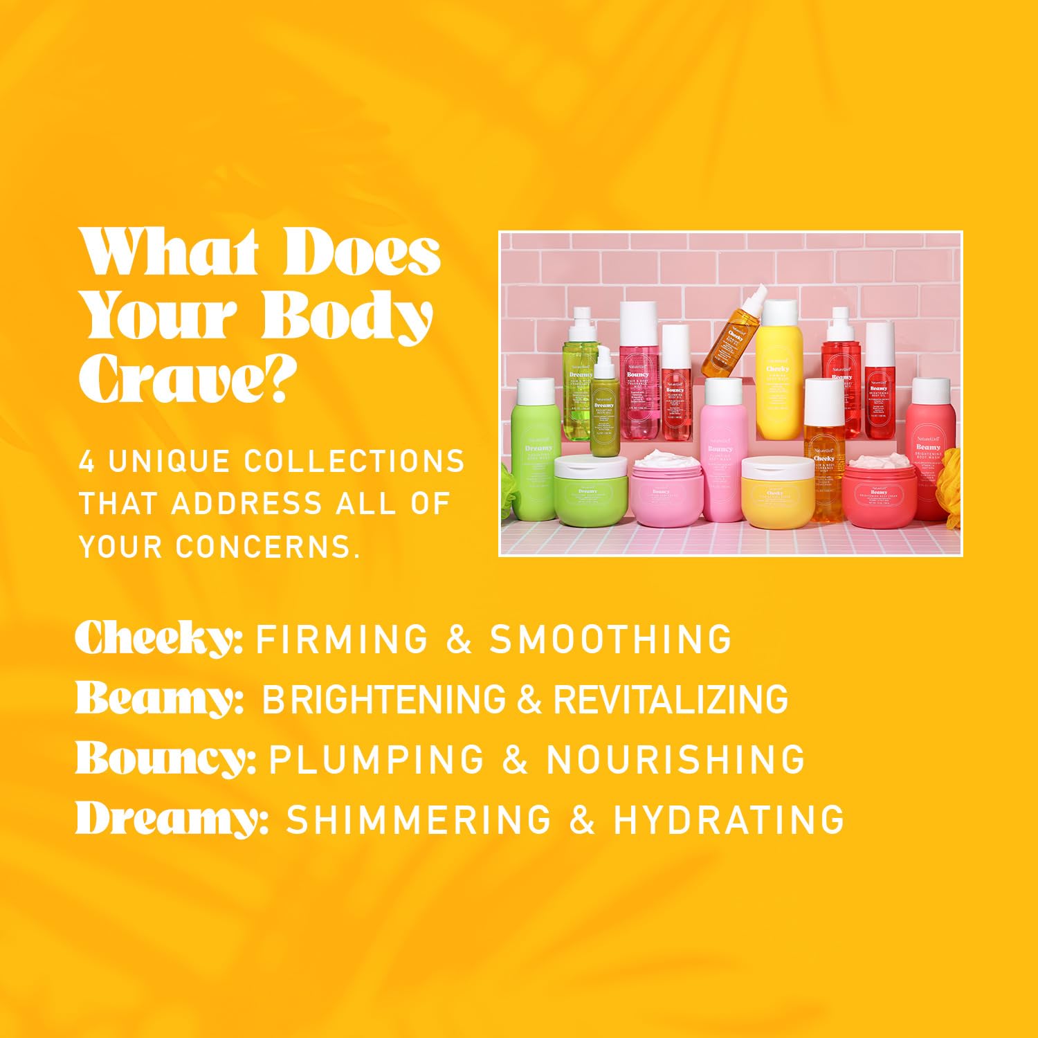 NATURE WELL Cheeky Firming & Cleansing Body Wash with Caffeine & Guarana | Pistachio, Almond & Salted Caramel Scent