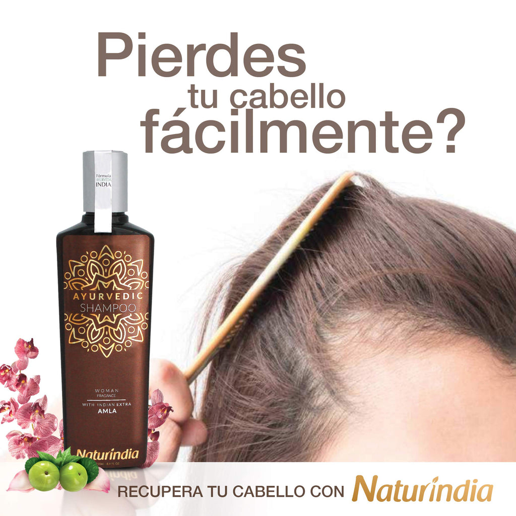 Naturindia Ayurvedic Amla Hair Growth Shampoo – Organic & Sulfate-Free