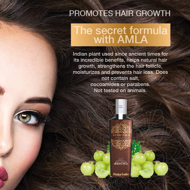 Naturindia Deep Conditioner for Damage Dry Hair – Ayurvedic Aloe, Shikakai & Amla