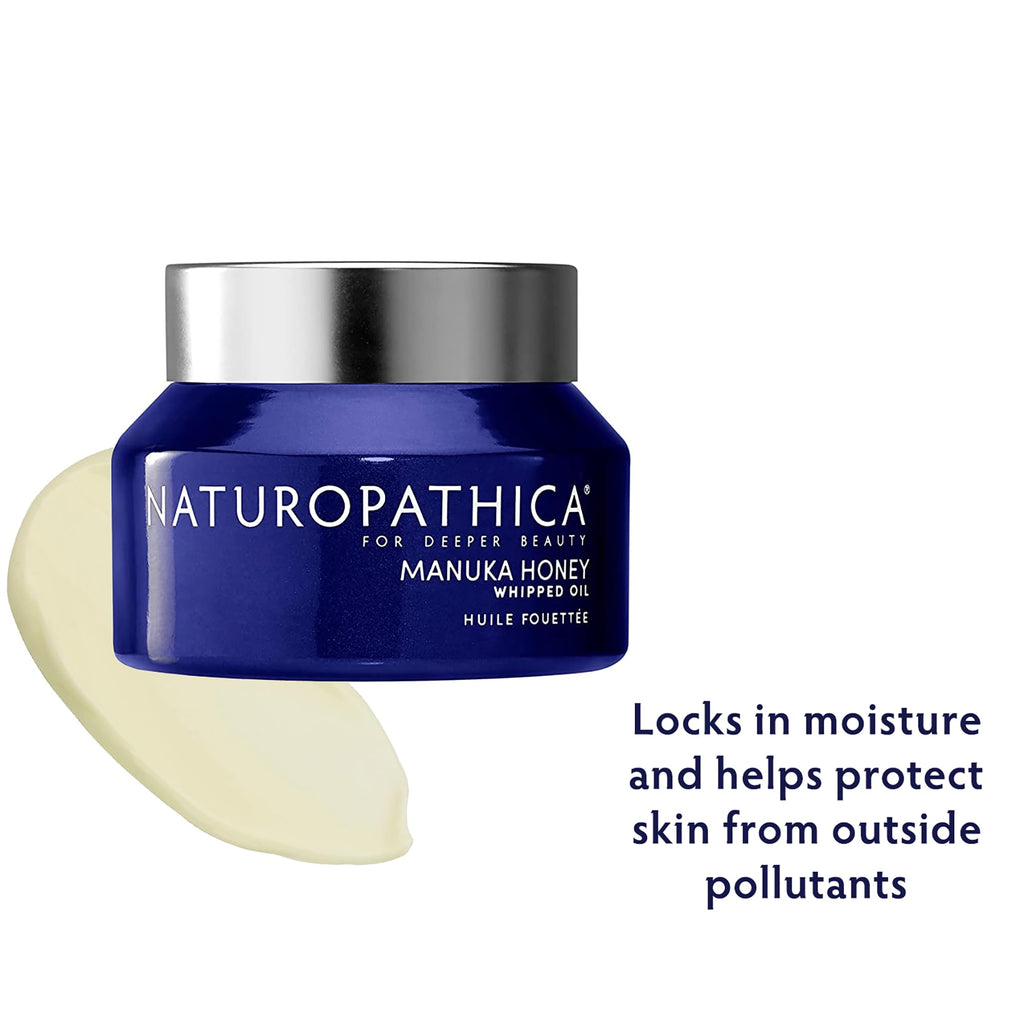 Naturopathica Manuka Honey Whipped Oil | Hydrating Cream-to-Oil Face Moisturizer 1.69 fl oz