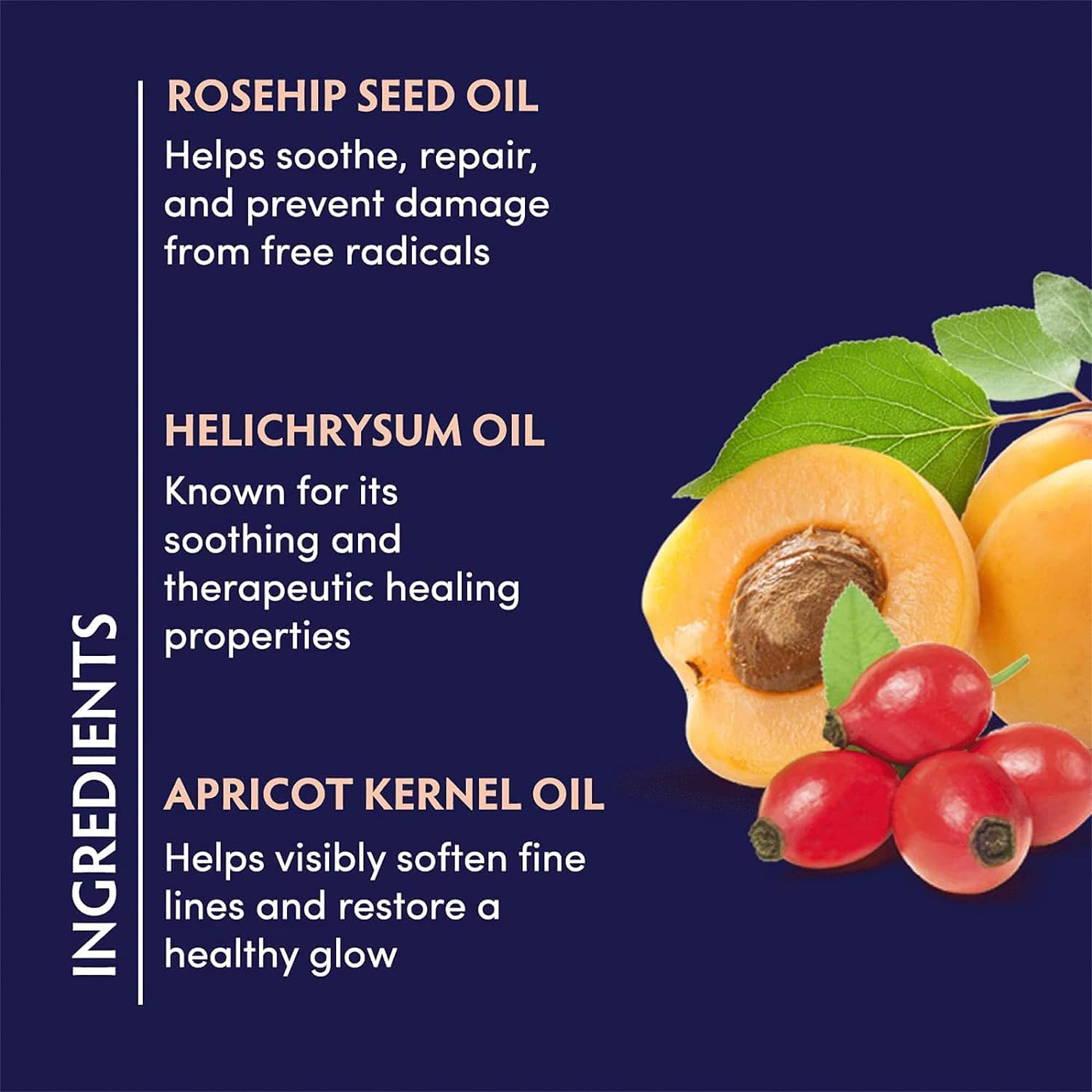 Naturopathica Rosehip Seed & Immortelle Regenerating Facial Oil | Daily Face Oil for All Skin Types | 1.18 fl oz