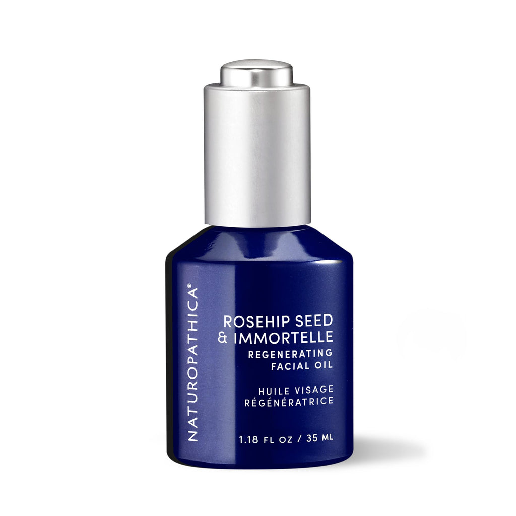 Naturopathica Rosehip Seed & Immortelle Regenerating Facial Oil | Daily Face Oil for All Skin Types | 1.18 fl oz