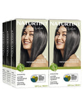 Naturtint 1N Ebony Black Permanent Hair Color — 6-Pack, Ammonia Free, Vegan, Up to 100% Gray Coverage