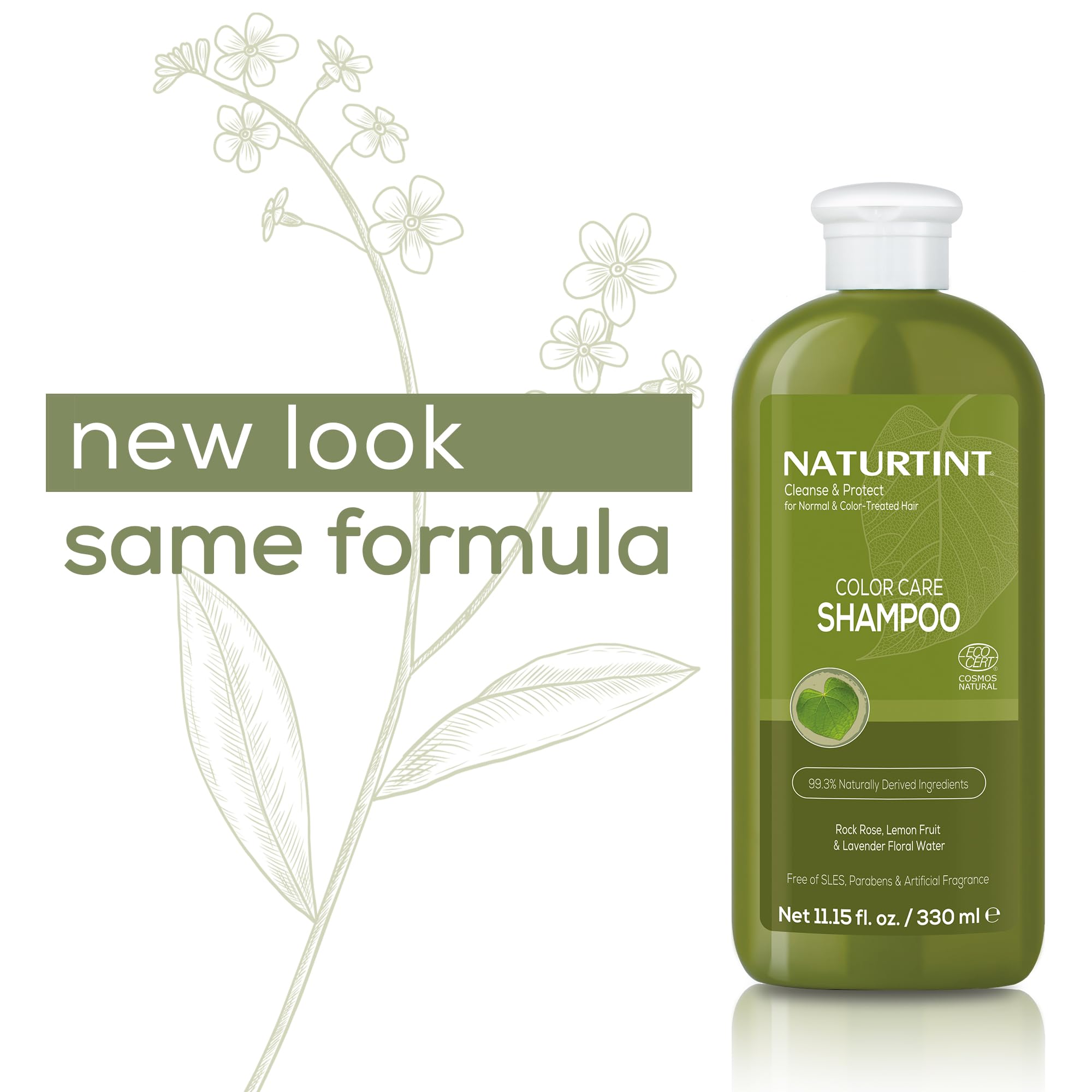 Naturtint Color Care Shampoo for Color-Treated Hair | Paraben- and SLS-Free