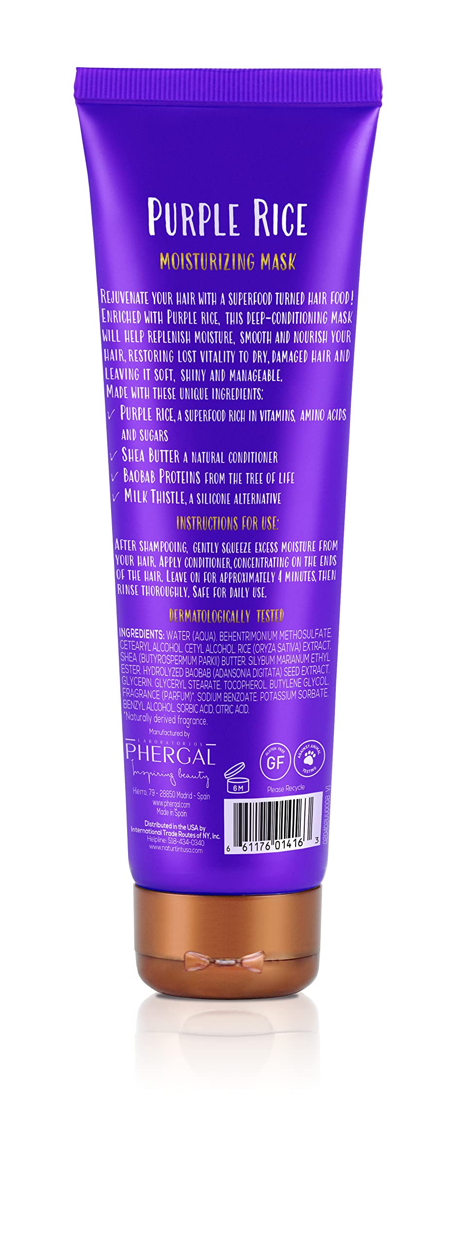 Naturtint Hair Food Deep Conditioning Mask – Purple Rice Moisturizing