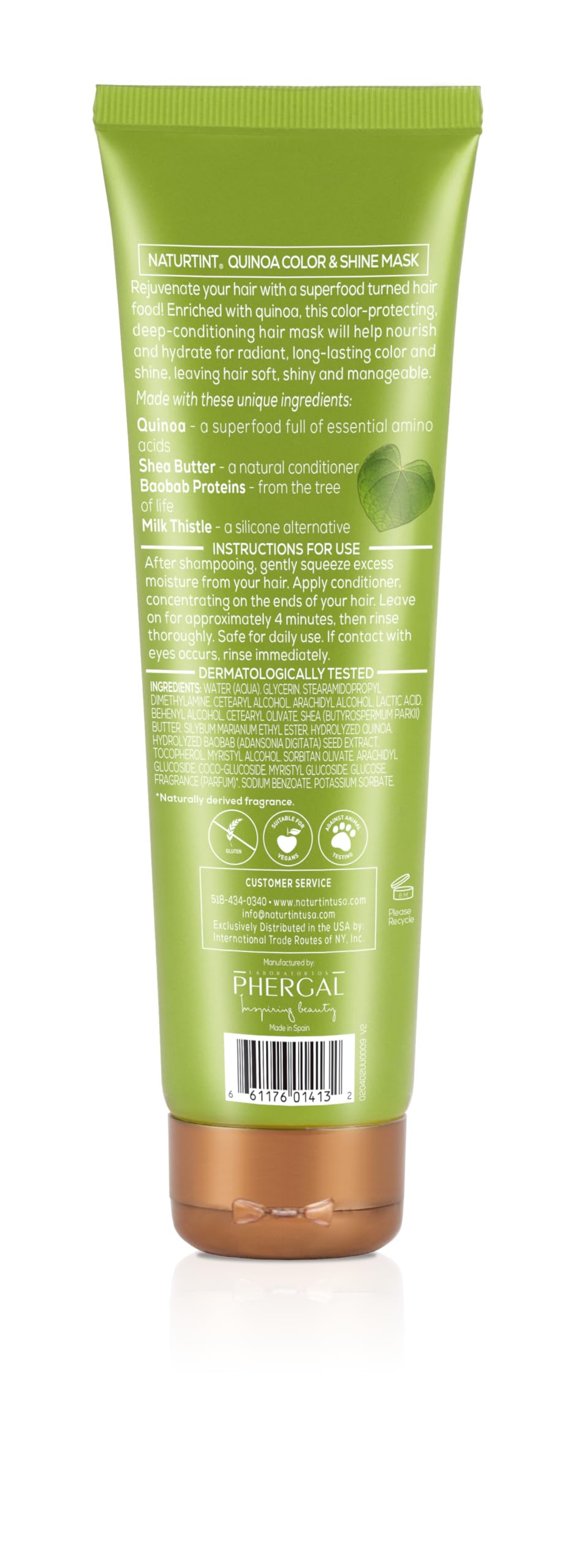 Naturtint Hair Food Deep Conditioning Mask - Quinoa Color & Shine (5.07 fl oz)