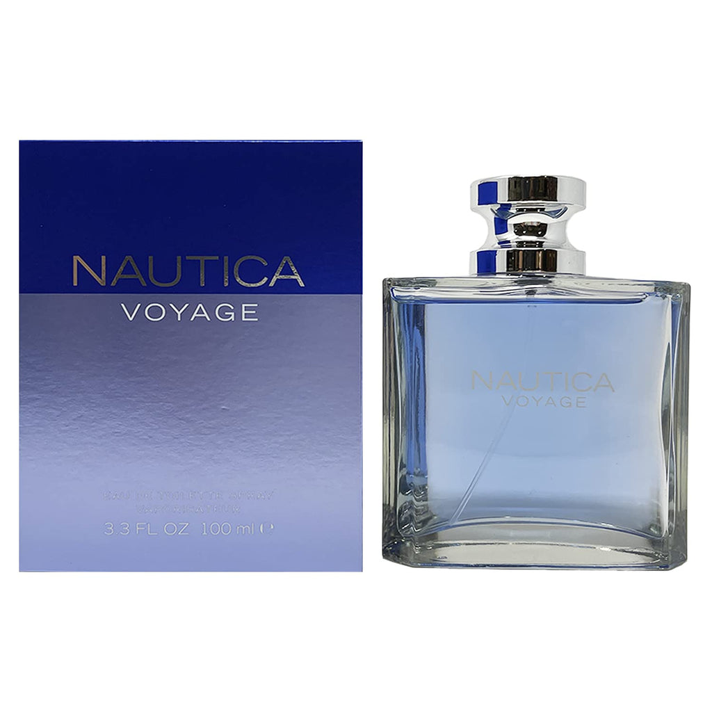 Nautica Voyage Eau de Toilette for Men – 3.4 oz