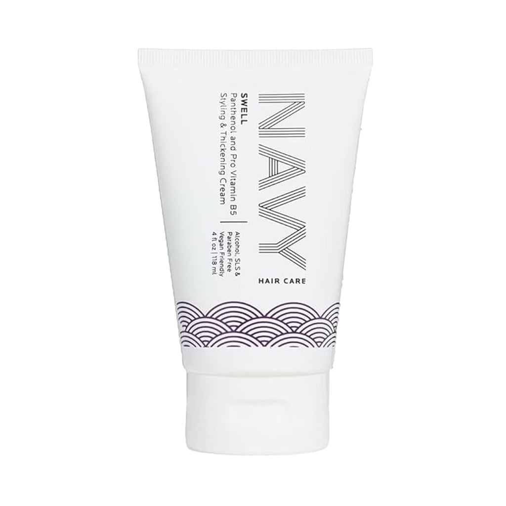 NAVY HAIR CARE Swell Thickening Cream | Lightweight Thickening & Shine | 4 oz