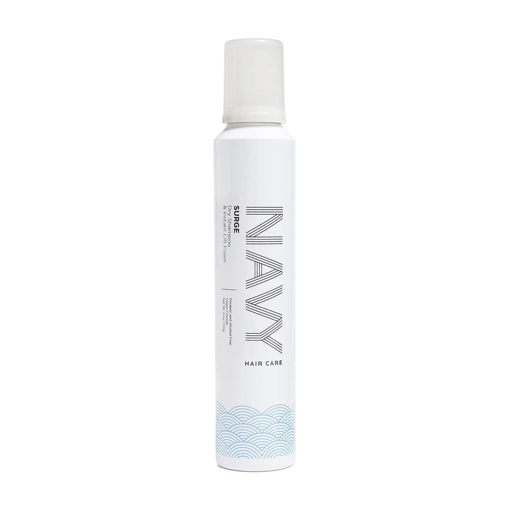 NAVY HAIR CARE Surge Dry Shampoo & Instant Lifting Foam | Non-Aerosol, 6 oz