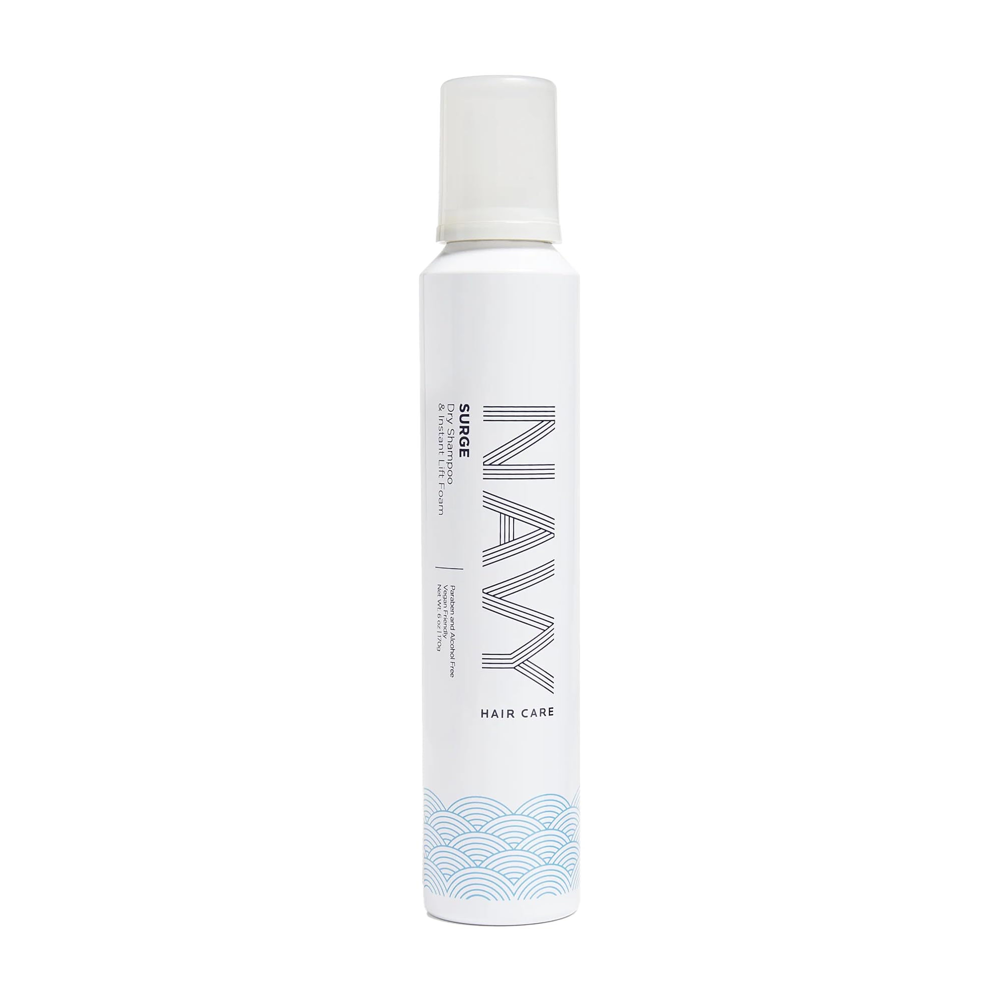 NAVY HAIR CARE Surge Dry Shampoo & Instant Lifting Foam | Non-Aerosol, 6 oz
