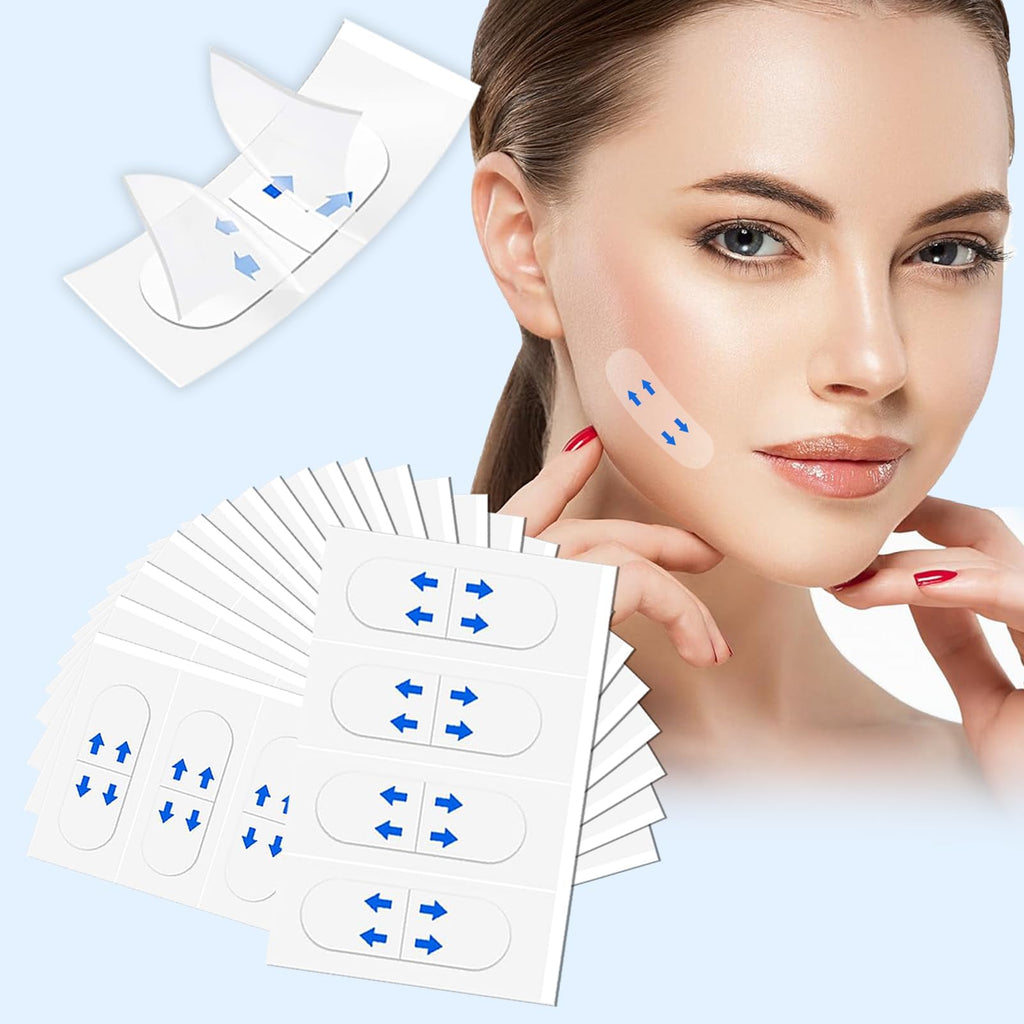 NBF 180PCS Face Tape Lifting Invisible — Instant, Breathable Face Lift Tape for Sagging Skin