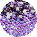 NCB 1500pcs Purple Velvet SS20 Flat-Back Glass Rhinestones for Nails & DIY