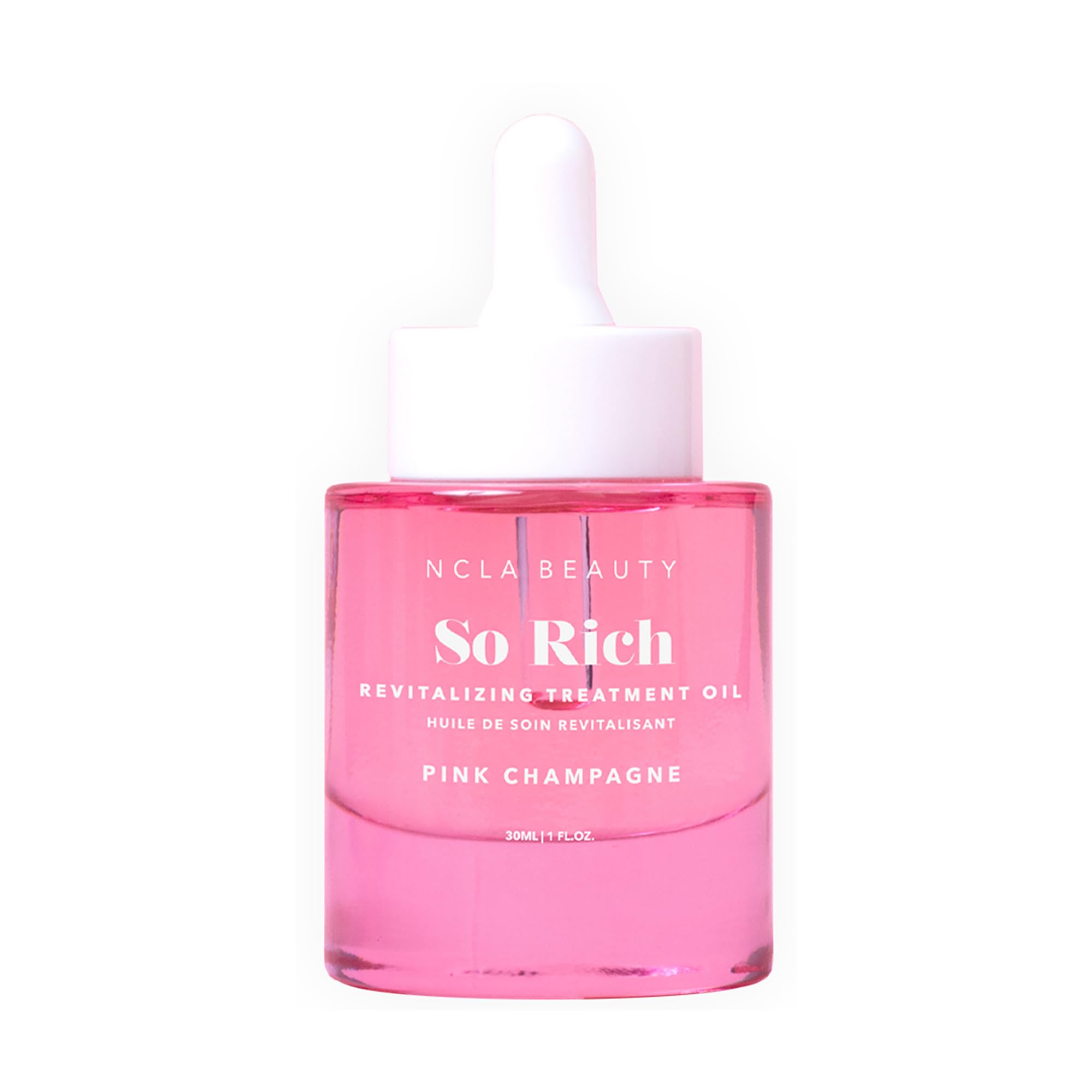 NCLA Beauty So Rich Revitalizing Treatment Oil – Pink Champagne Cuticle Oil with Vitamin E | 1 oz