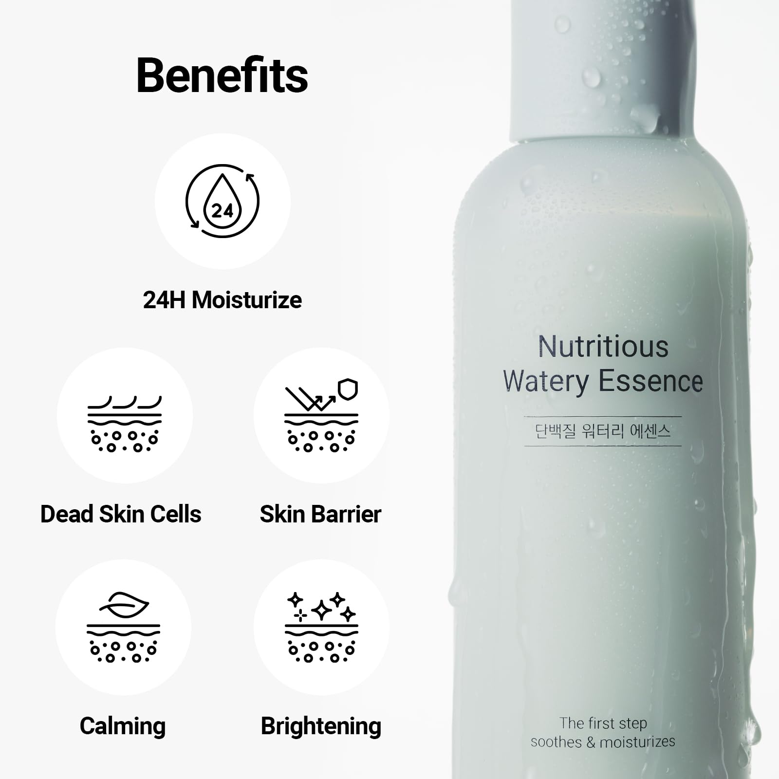 NEAF NEAF Nutritious Watery Essence – All-in-One Plant-Protein Toner for Hydration, Calming & Radiance (180ml)