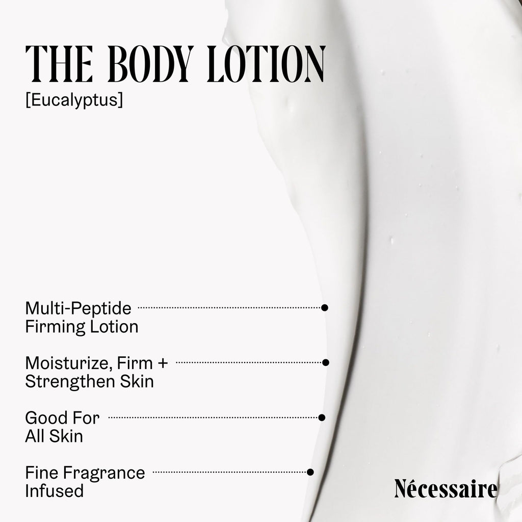 Nécessaire Body Essentials Gift Set – Travel-Size Wash, Lotion & Aluminum-Free Deodorant | Eucalyptus