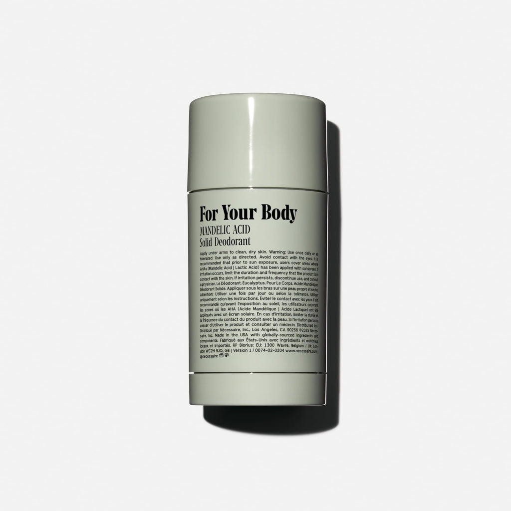 Nécessaire The Deodorant Eucalyptus — Aluminum-Free, Extra-Strength with Mandelic Acid (75 g/2.5 oz)