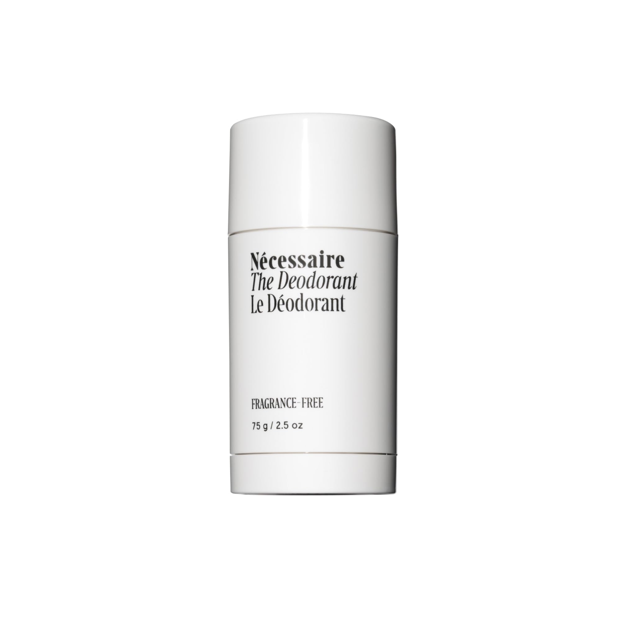 Nécessaire Fragrance-Free Deodorant | Aluminum-Free, Mandelic Acid, Extra Strength (75 g/2.5 oz)