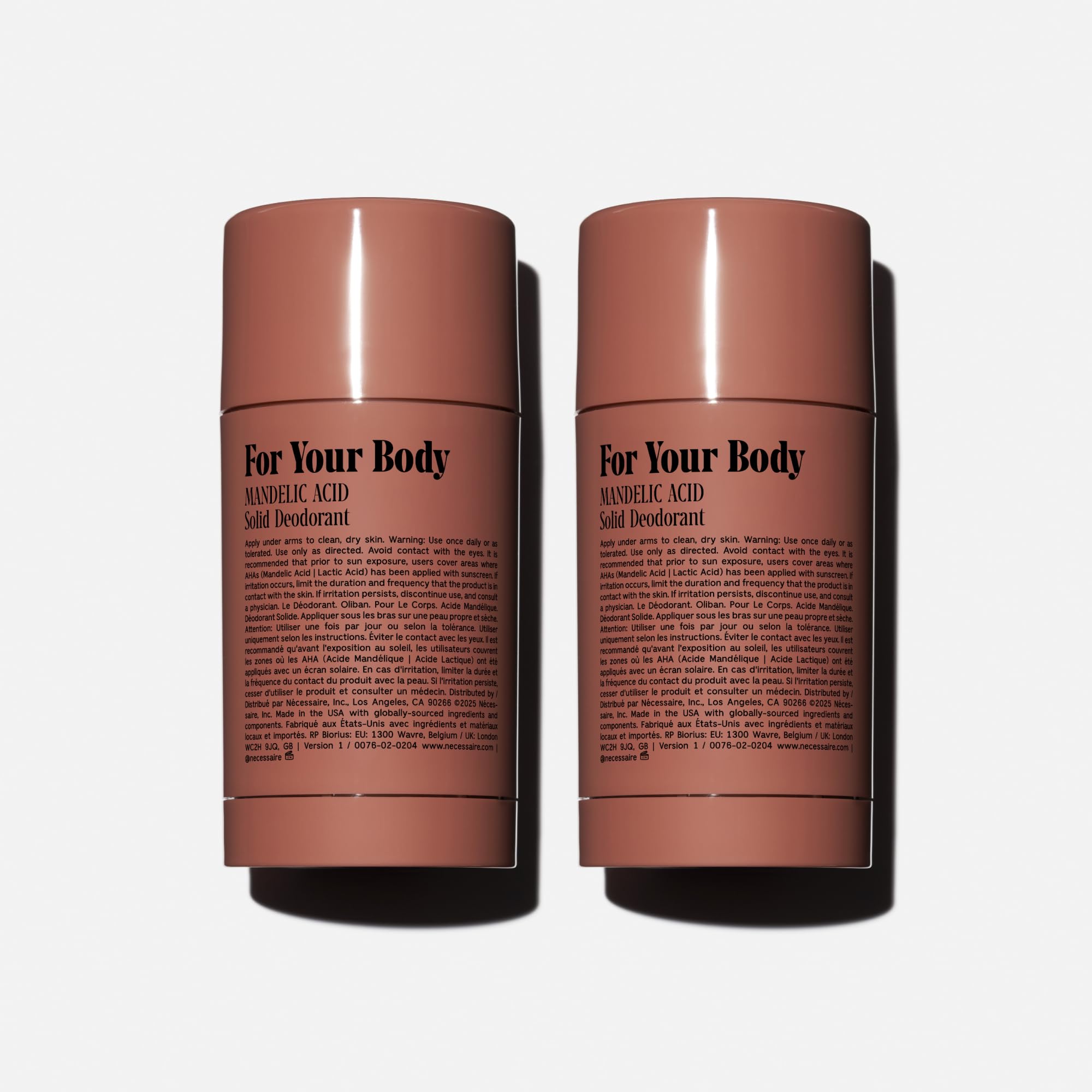 Nécessaire Deodorant Olibanum – Aluminum-Free, Mandelic Acid, Extra Strength