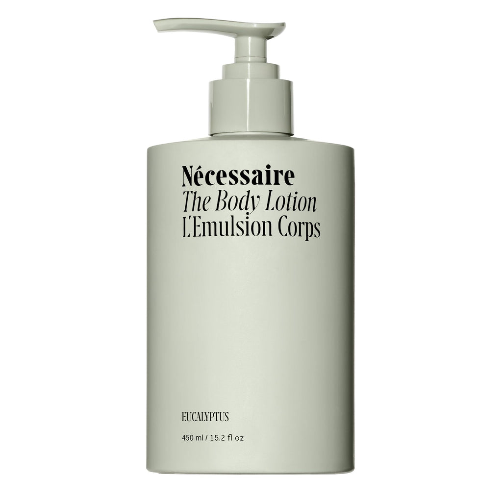 Nécessaire Eucalyptus Body Lotion – Multi-Peptide Firming Moisturizer, 2.5% Niacinamide, 450ml