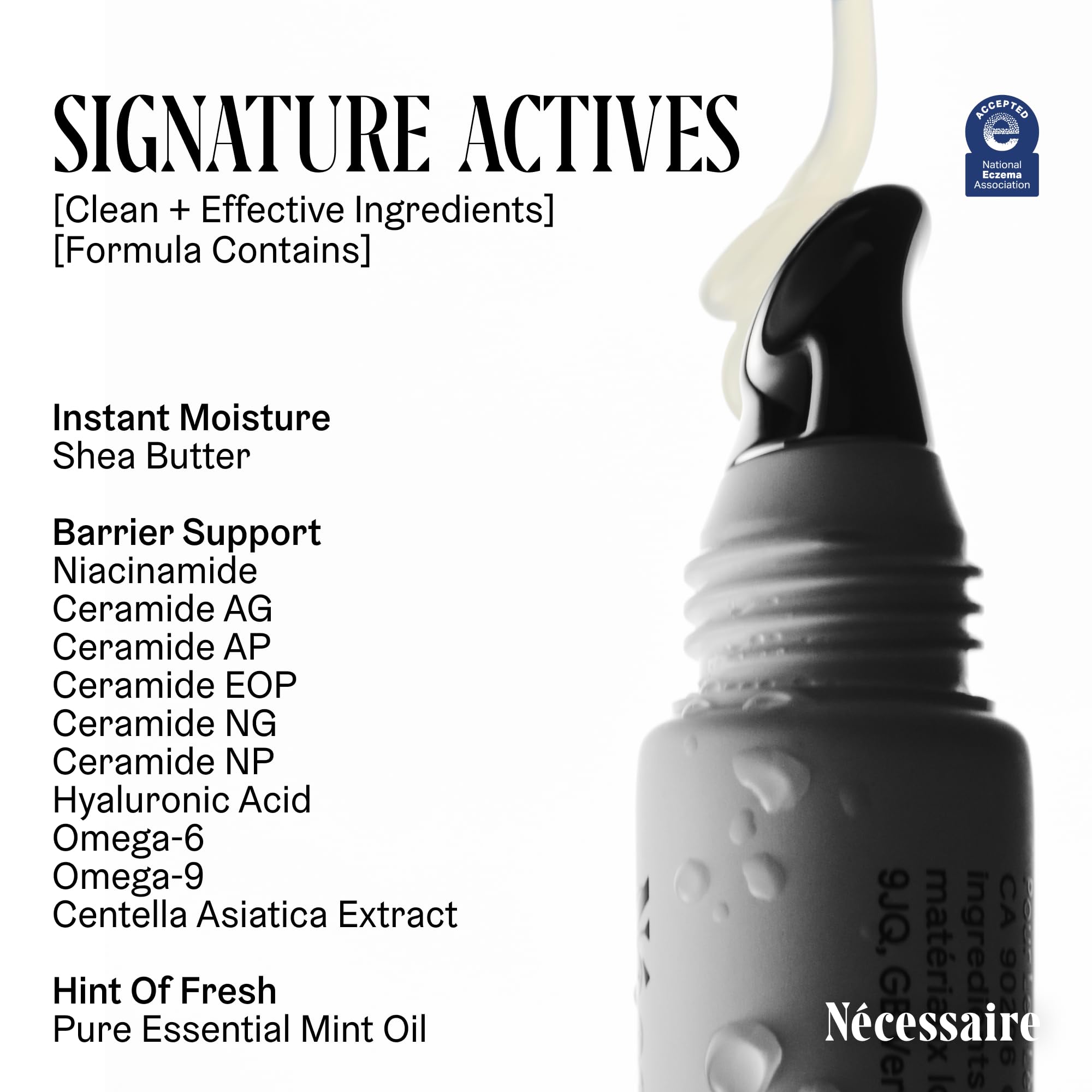 Nécessaire The Lip Balm – Hydrating Lip Care with Niacinamide & Ceramides