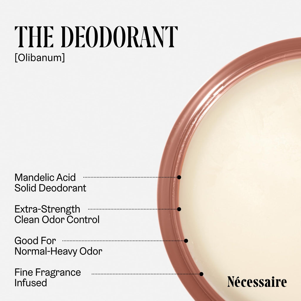 Nécessaire The Deodorant Olibanum | Aluminum-Free, Extra-Strength Odor Protection