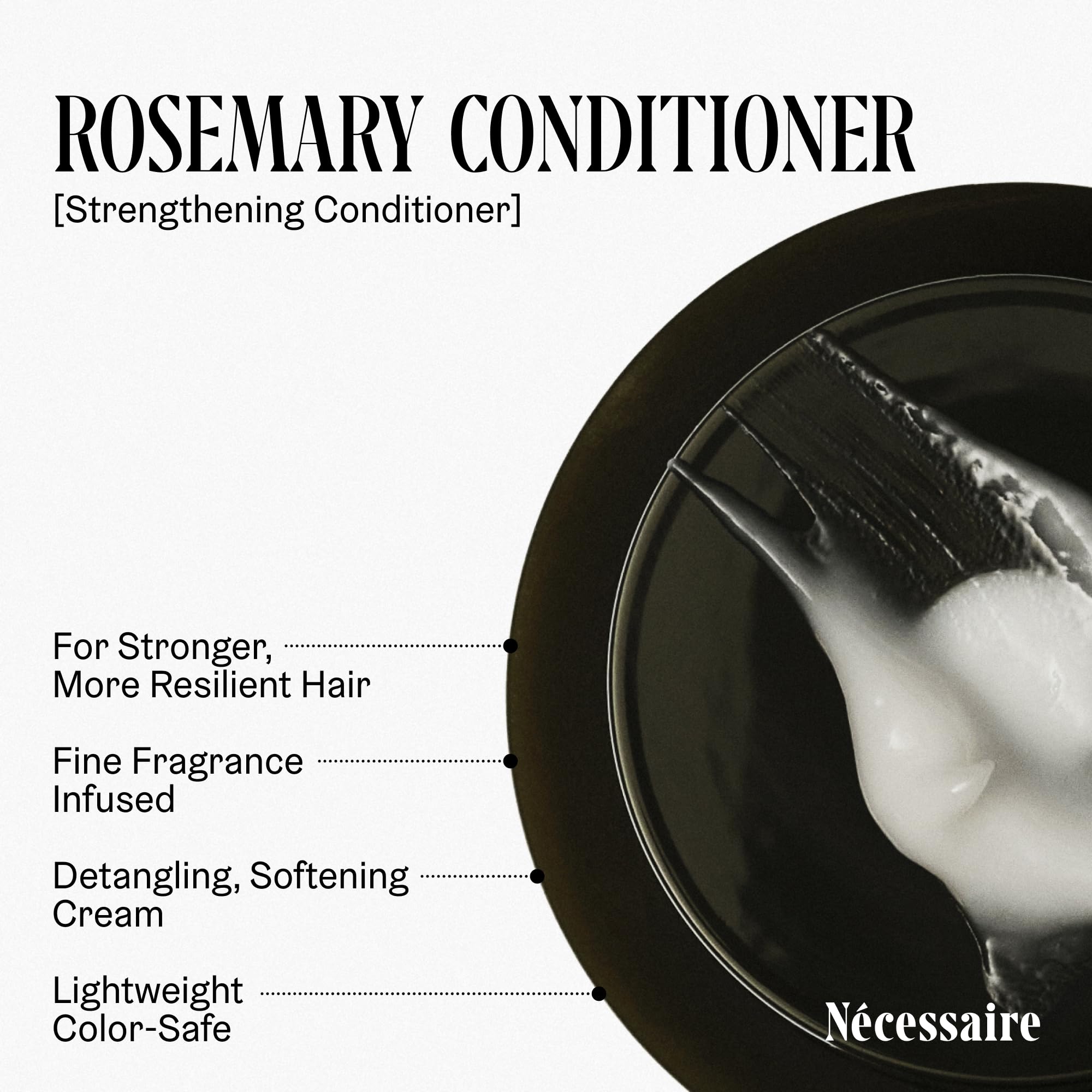 Nécessaire Rosemary Hair Duo | Strengthening Shampoo & Conditioner for Thinning Hair
