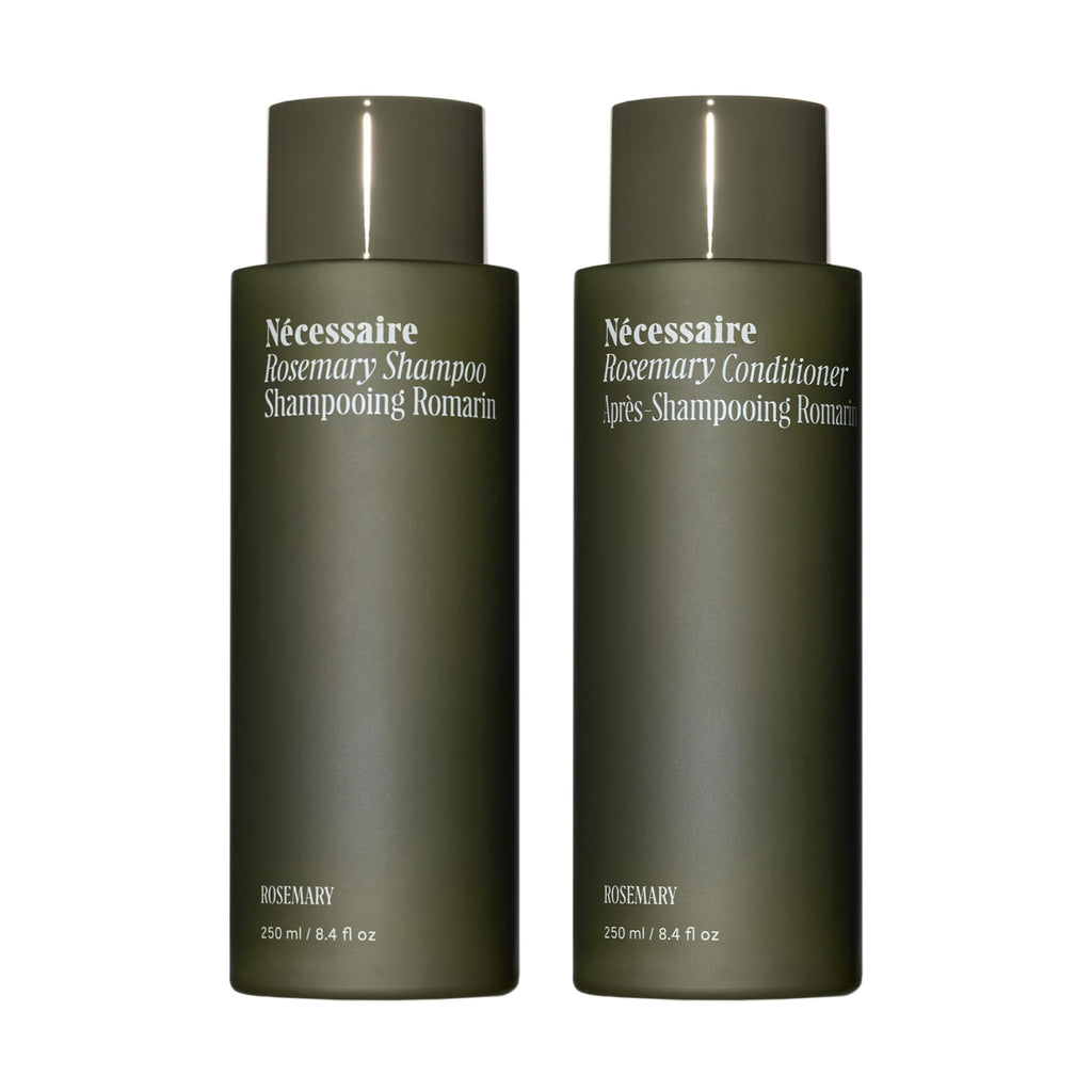 Nécessaire Rosemary Hair Duo | Strengthening Shampoo & Conditioner for Thinning Hair