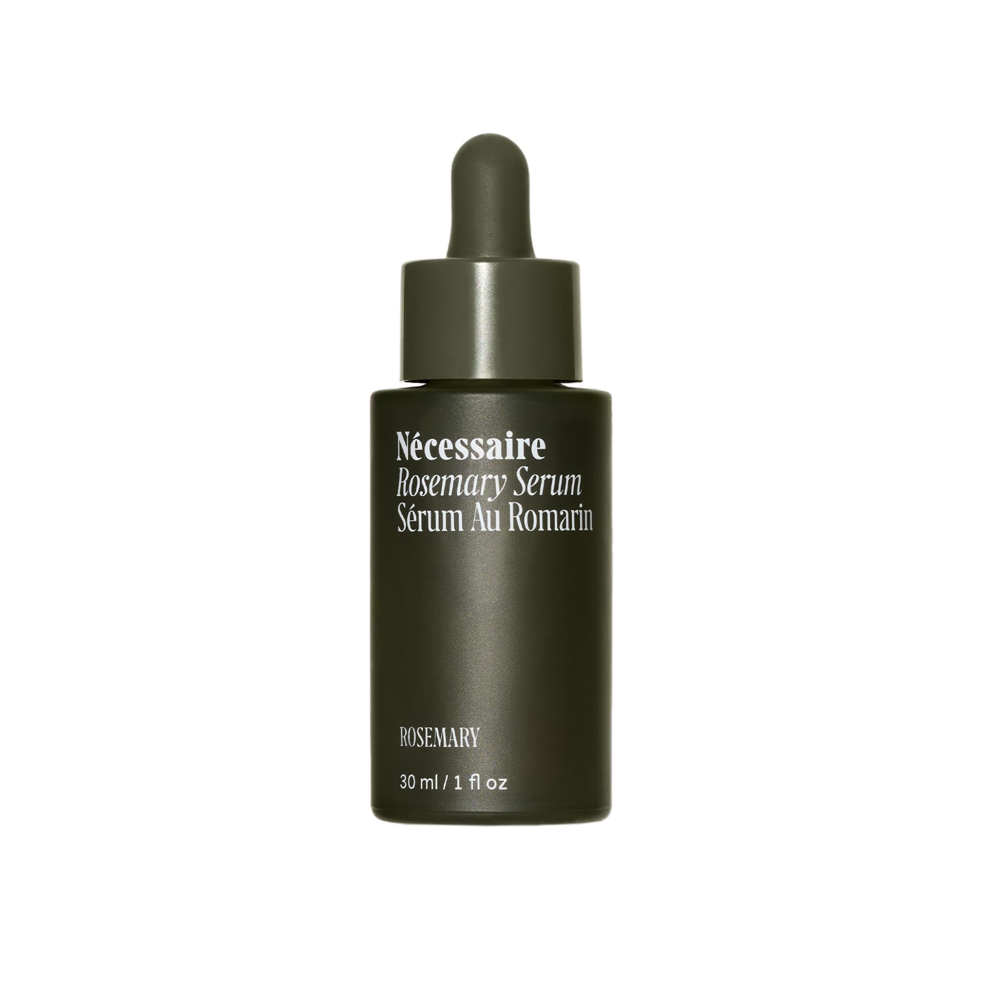 Nécessaire Rosemary Serum - Denser, Fuller Hair with 70% Rosemary Water + 5% Capixyl | 1 fl oz | Vegan