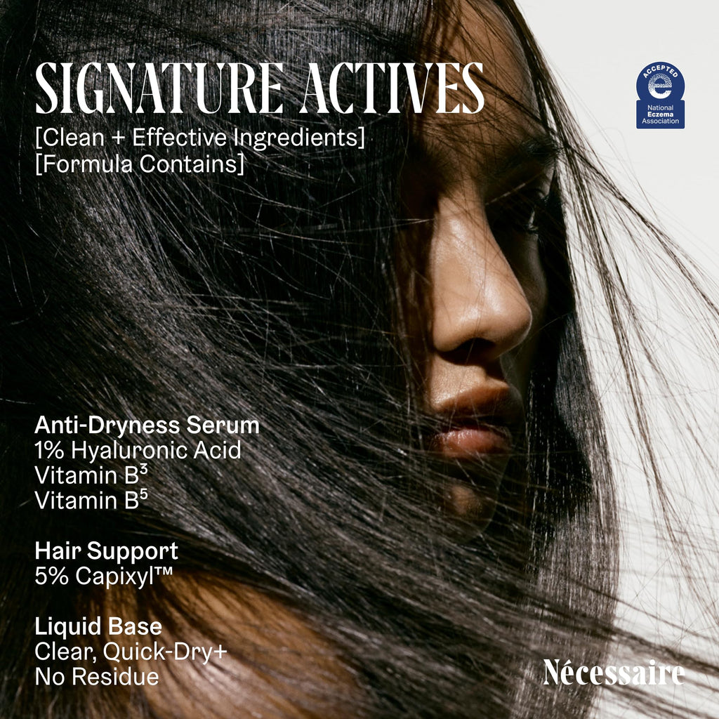 Nécessaire Scalp Serum — 5% Capixyl, 1% Hyaluronic Acid, Fragrance-Free