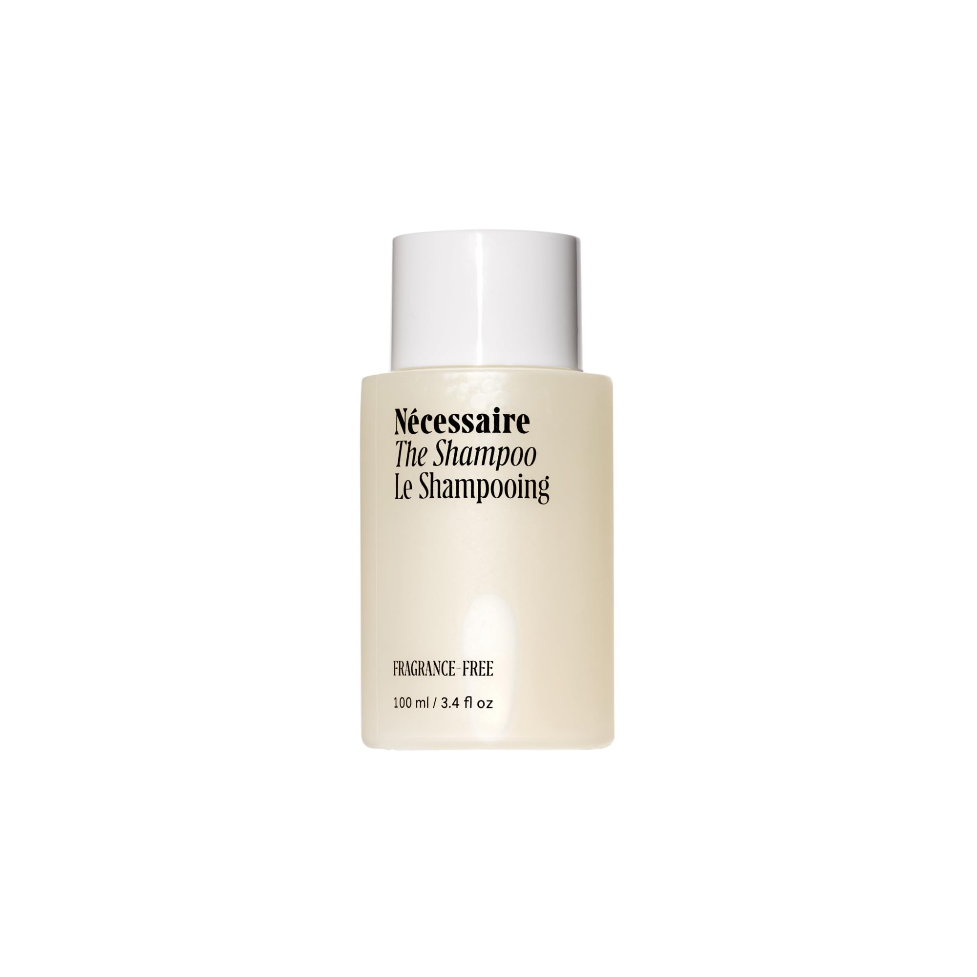 Nécessaire The Shampoo Mini — Hyaluronic Acid + Vitamin B Complex, Travel Size 3.4 fl oz