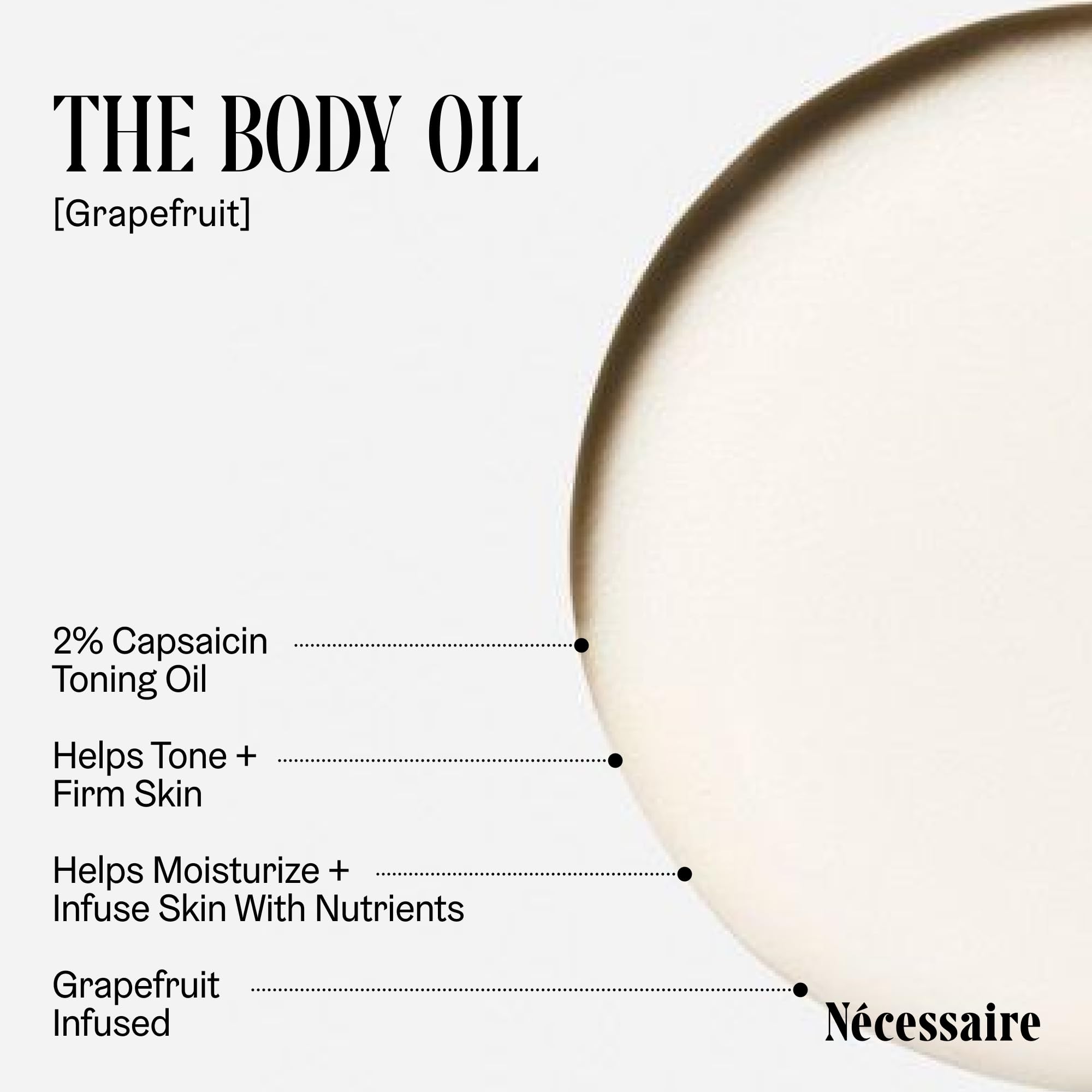 Nécessaire The Body Oil — Multi-Nutrient Treatment for Radiant Skin (150 ml)