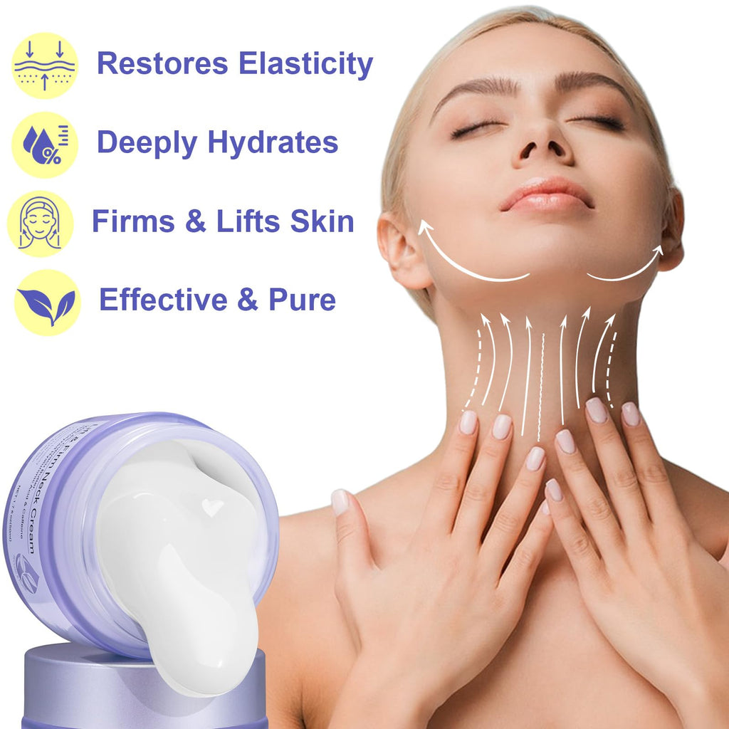 Neck Firming Cream for Tightening & Lift | Hydration & Contour 1.7 fl oz