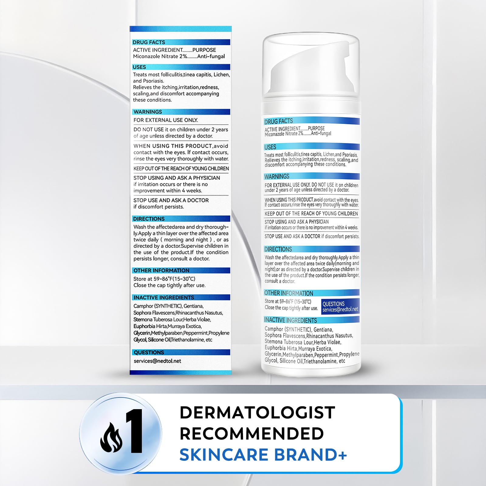Nedtol Folliculitis Treatment Cream – 7X Fast-Acting Antibacterial Ointment | 120g