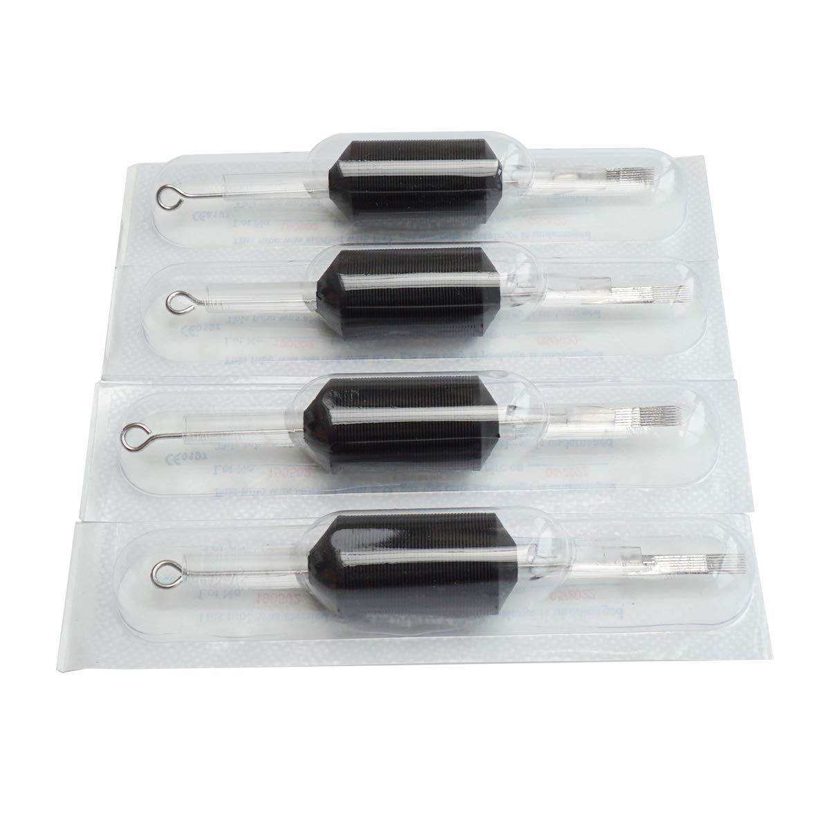 Needlehouse 1inch (25mm) Tattoo Needle Tubes — 20pcs 1211M1 Disposable Set