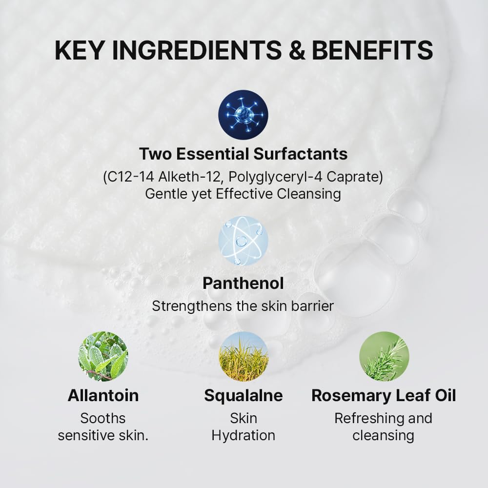 NEEDLY Mild Cleansing Pad – Makeup Remover for Sensitive Skin, Triple Deep Cleansing, Extra-Large Soft Vegan Pad