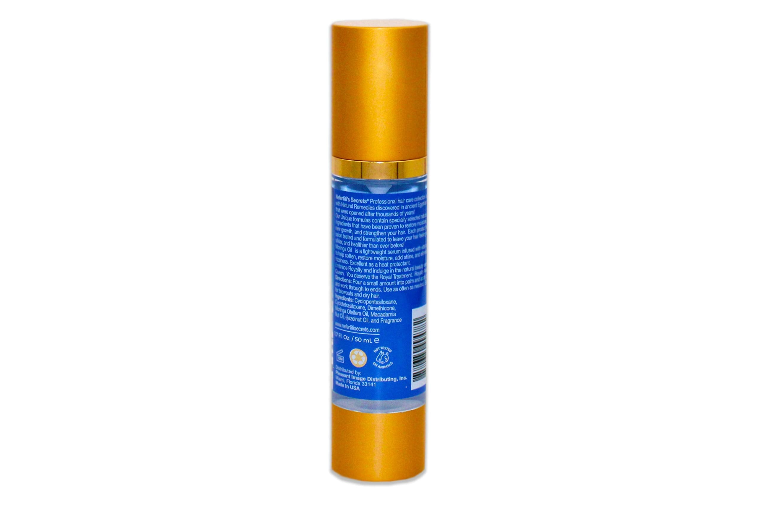 Nefertiti's Secrets Moringa Oil with Rosemary – Organic Hair Growth & Deep Hydration 50 mL