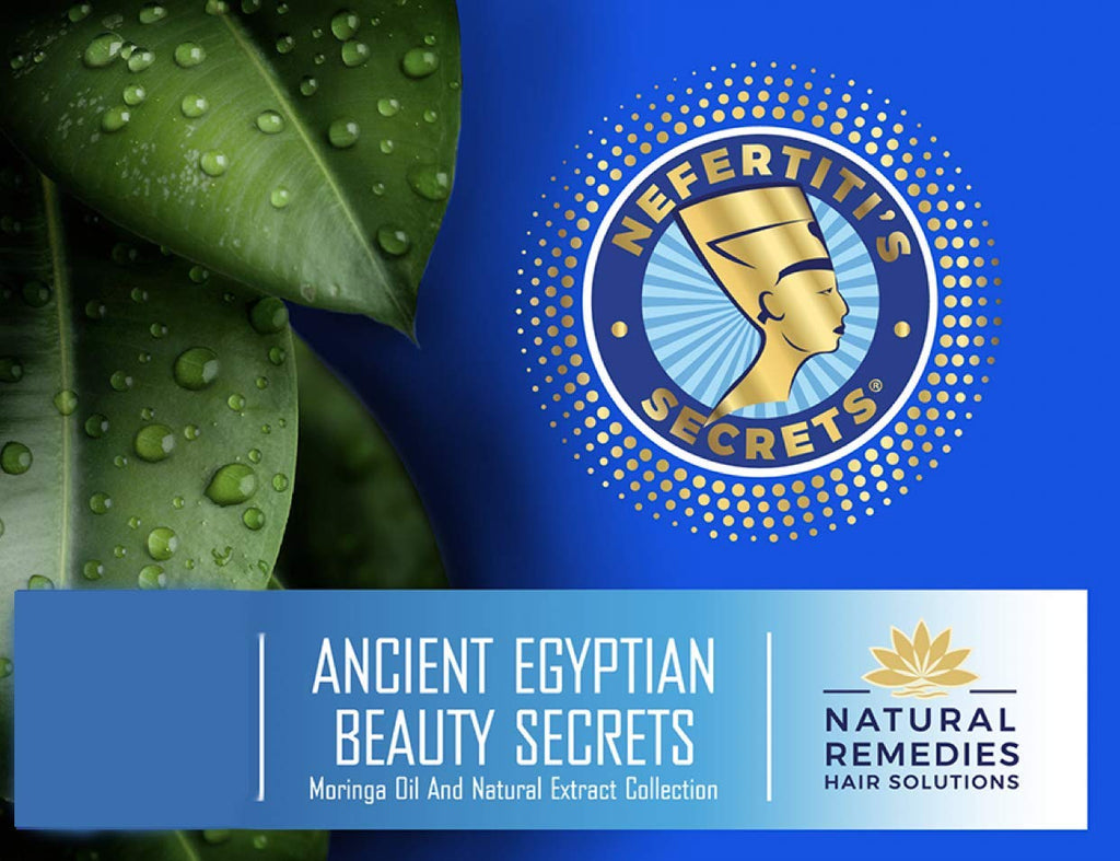 Nefertiti's Secrets Moringa Oil with Rosemary – Organic Hair Growth & Deep Hydration 50 mL