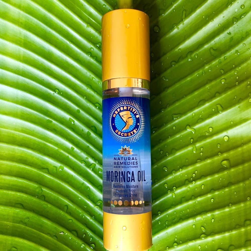Nefertiti's Secrets Moringa Oil with Rosemary – Organic Hair Growth & Deep Hydration 50 mL