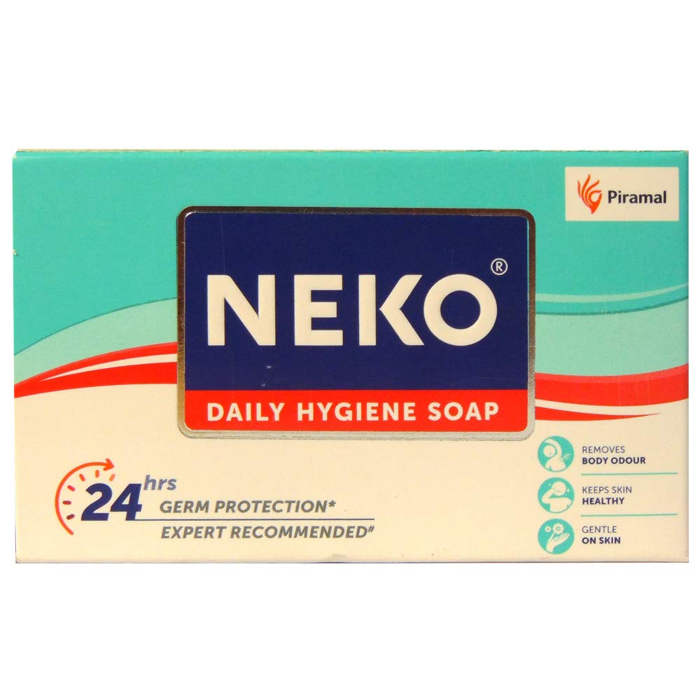Neko Soap Medicated Soap – Pack of 3 x 100g Bars | Cleanse, Odor Management & Gentle Scrub
