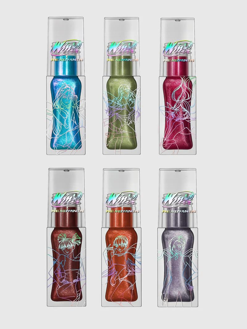 Nekoyanin Winx Club Glitter Lipgloss (Pixel Shine) – Collectible Shimmer Lip Gloss