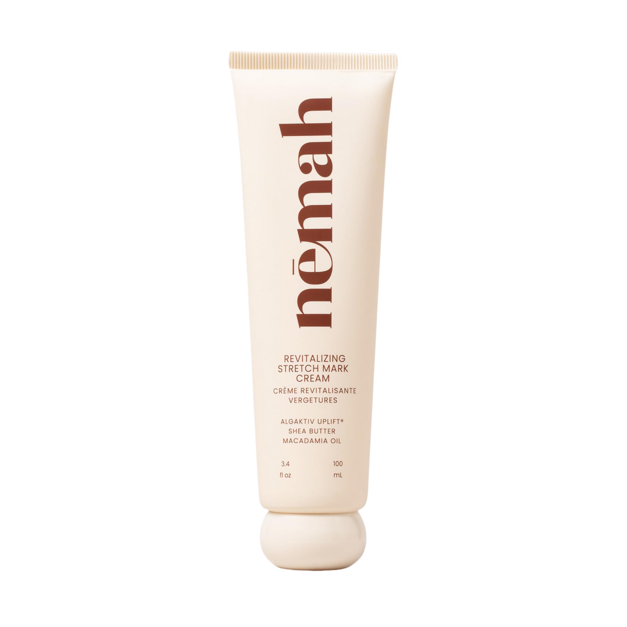Nemah Stretch Mark Cream for Pregnancy – Algaktiv UpLift, Shea Butter & Macadamia Oil, 3.4 oz