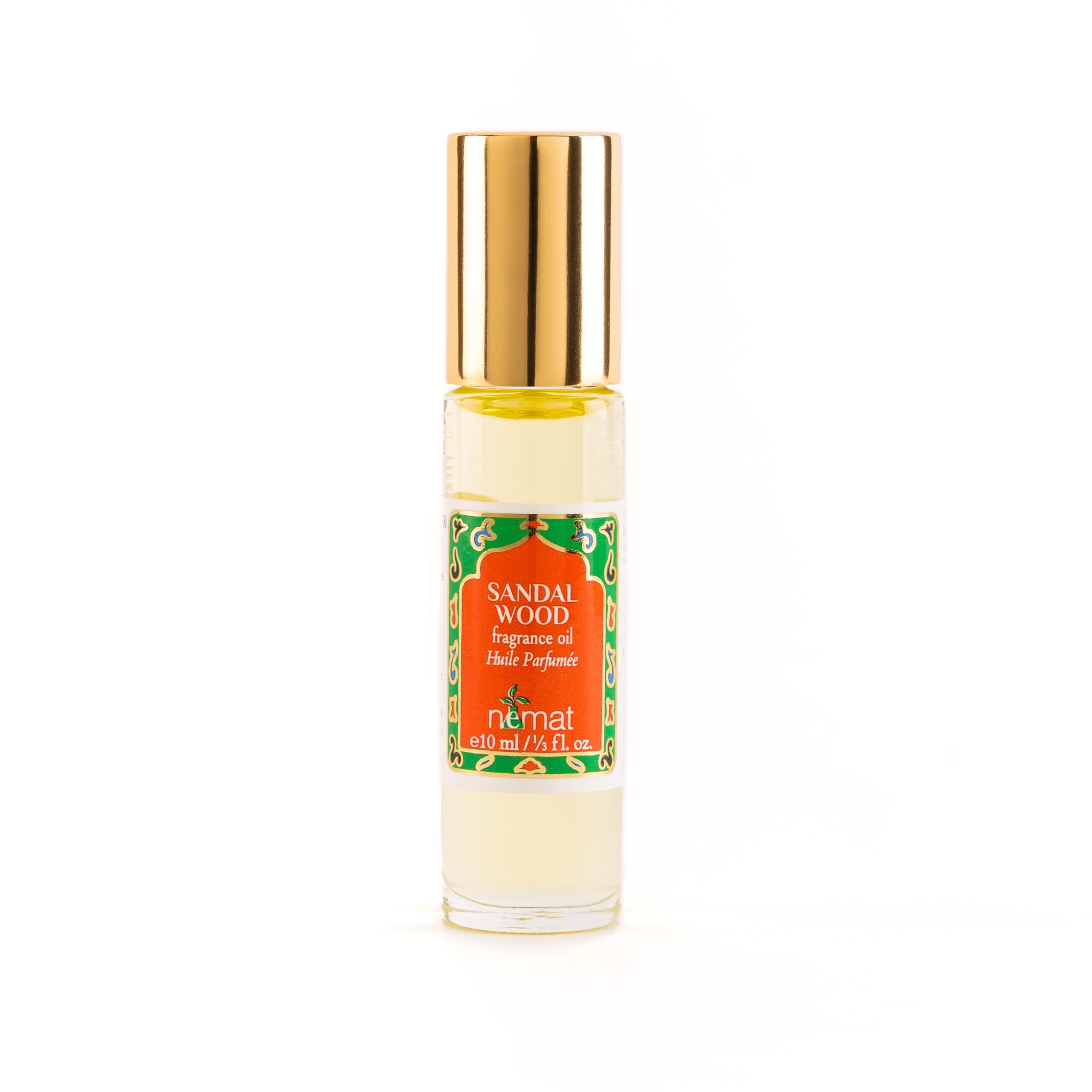 Nemat International Sandalwood Perfume Oil Roll-On – Alcohol-Free Unisex Fragrance, 10 ml