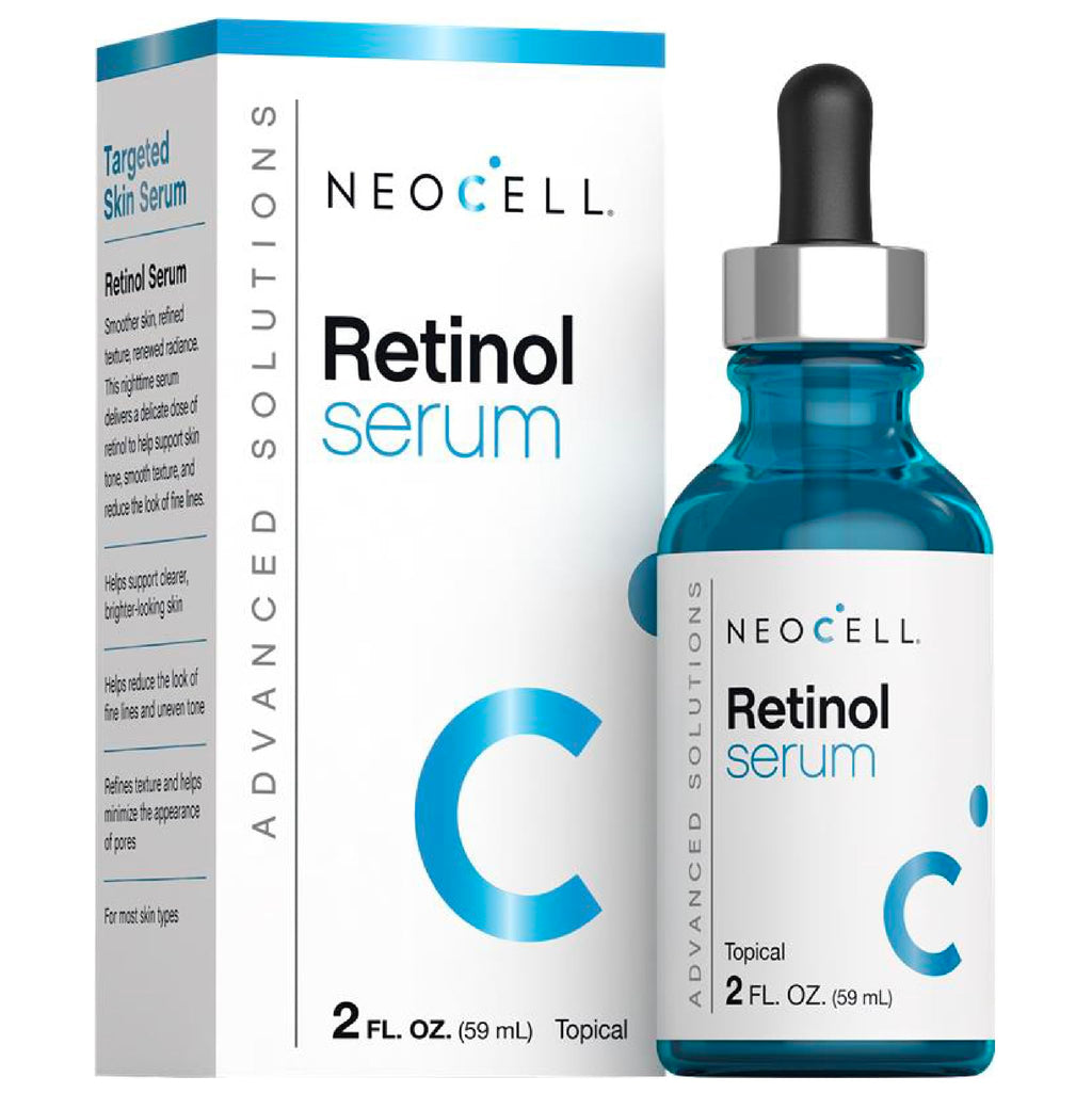 NeoCell Retinol Serum for Face | 2 oz | Nightly Skincare with Vitamin E & A