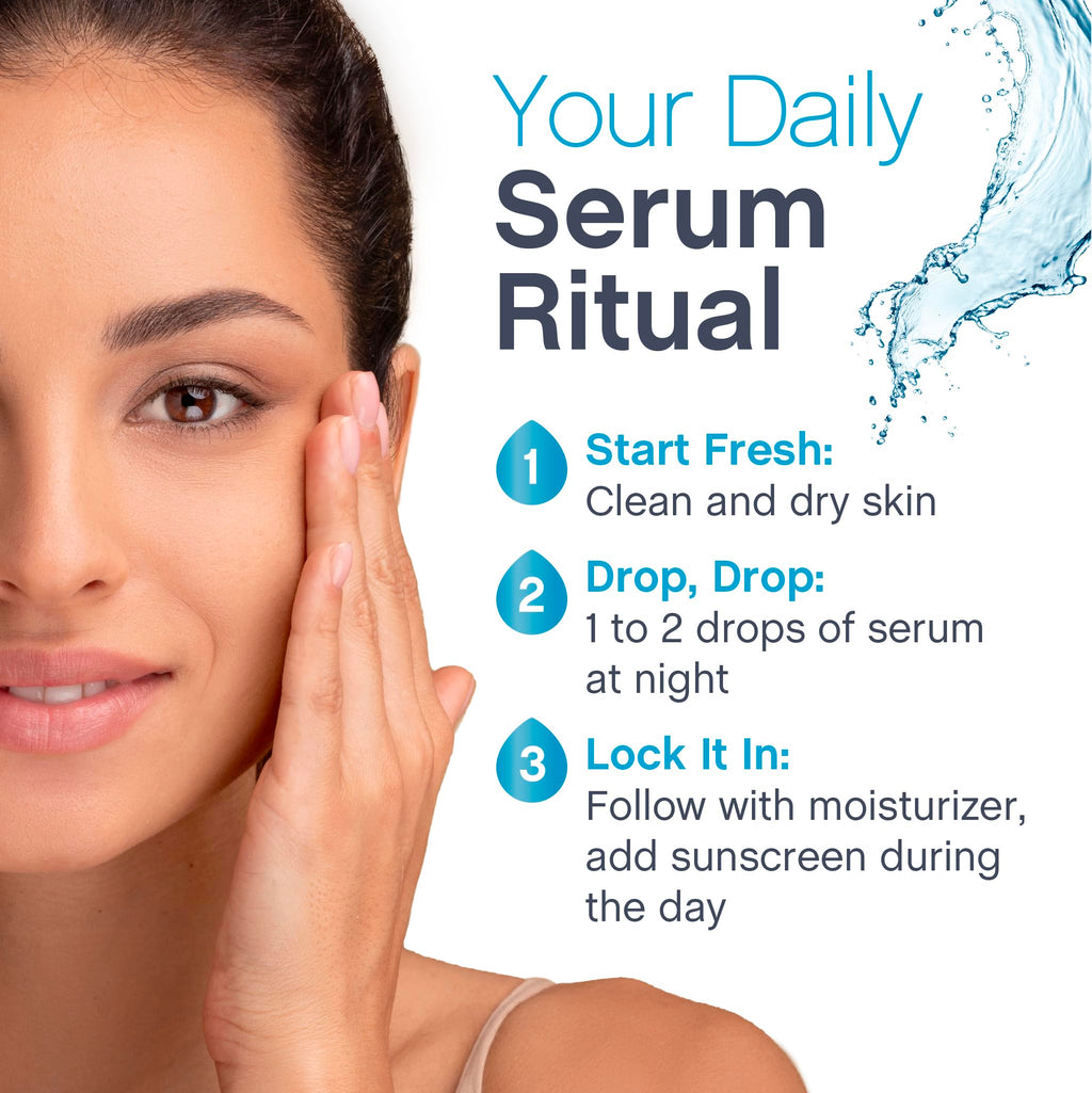 NeoCell Retinol Serum for Face | 2 oz | Nightly Skincare with Vitamin E & A