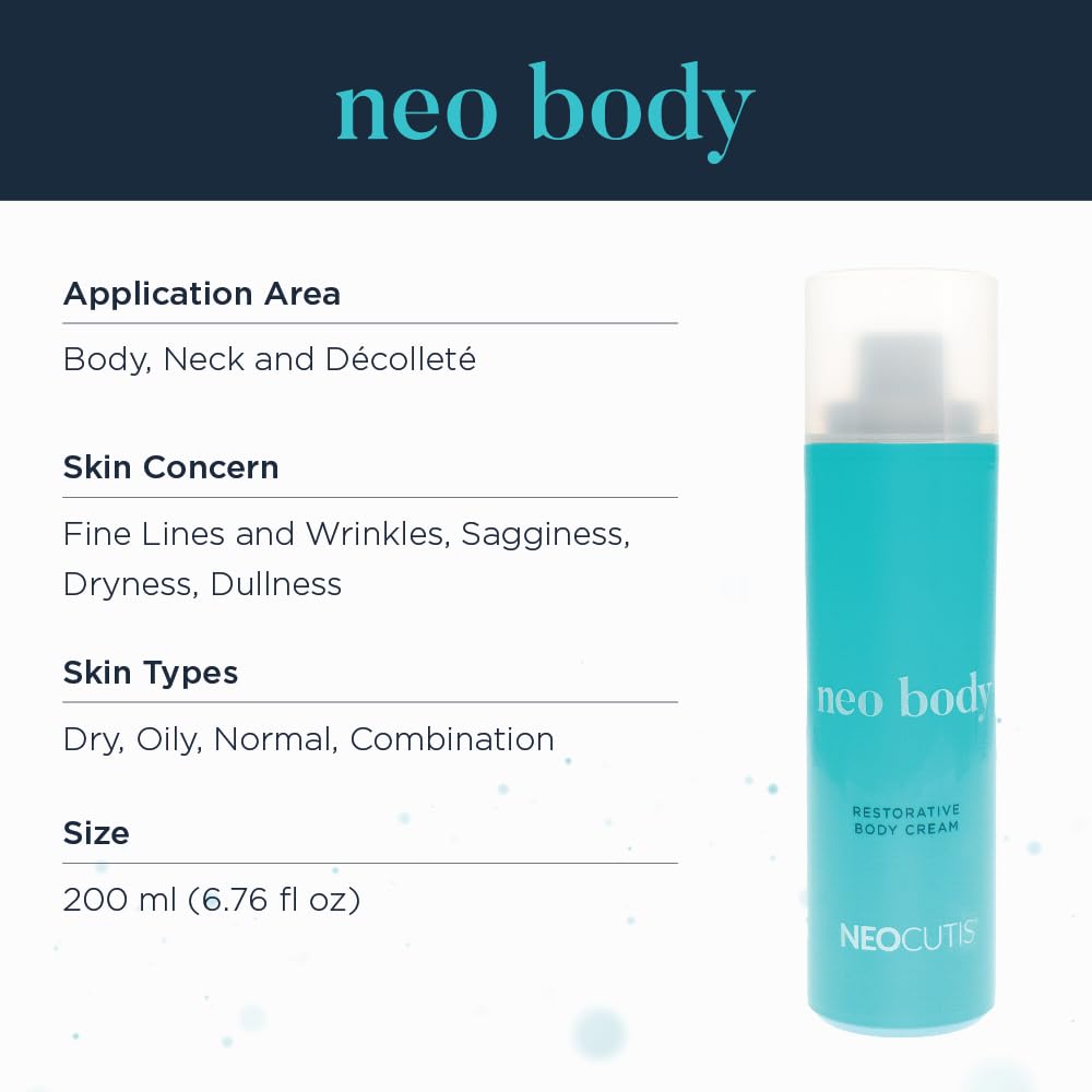 NEOCUTIS Neo Body Restorative Cream – Anti-Aging & Firming, 200 ml