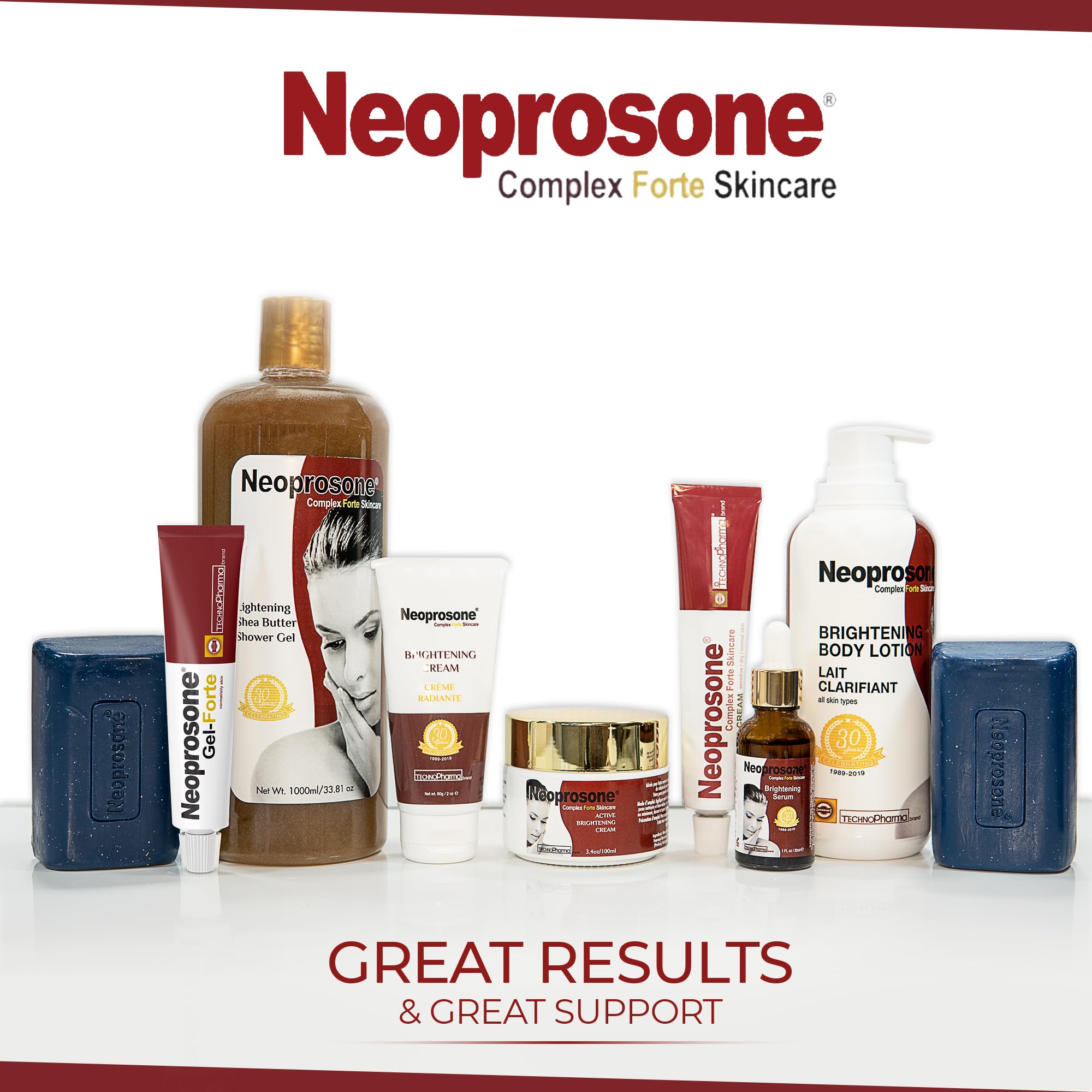 Neoprosone Skin Brightening Gel - 1 fl oz | Alpha Arbutin for Face & Body | All Skin Types