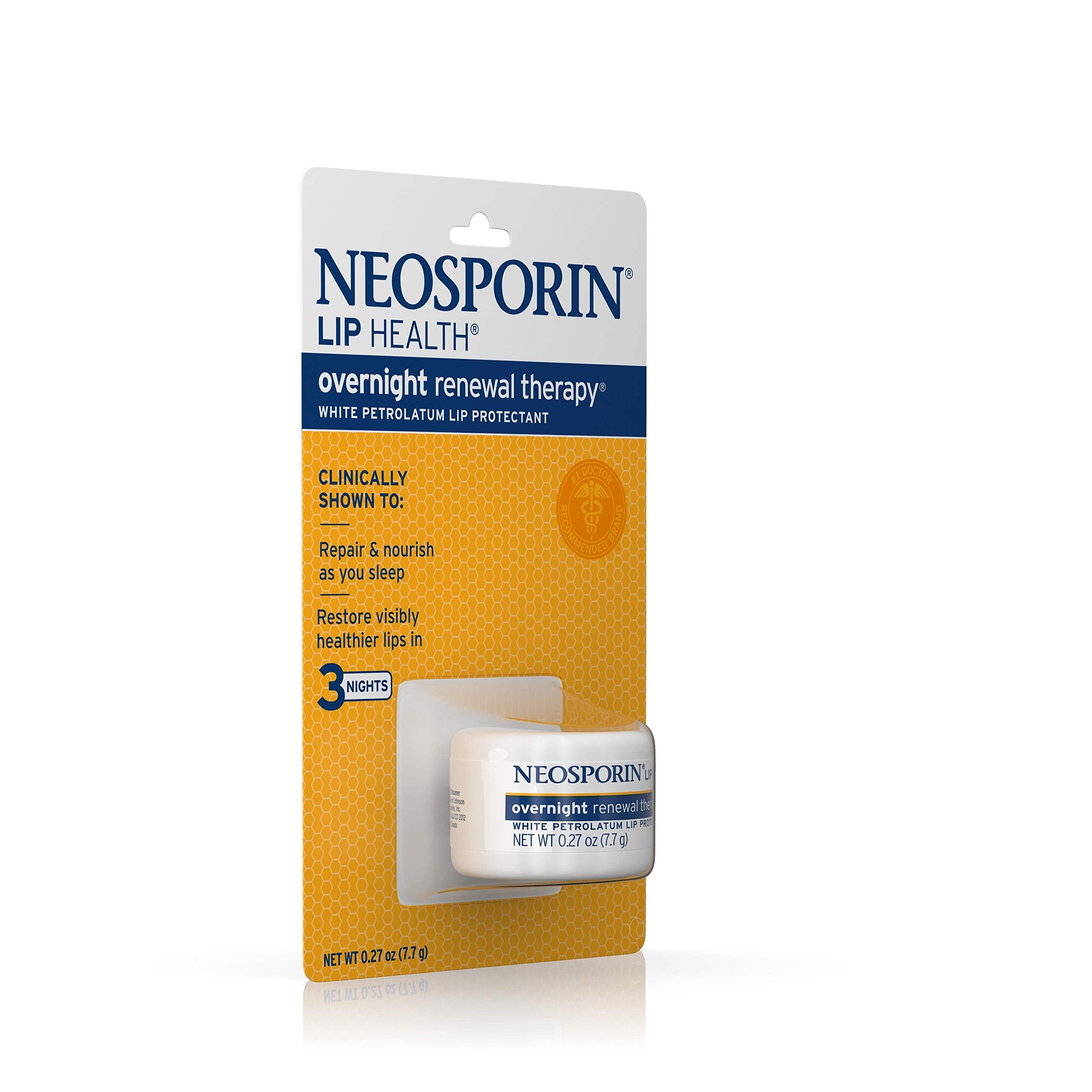 Neosporin Lip Health Overnight Renewal Therapy Lip Protectant – 0.27oz (2-Pack)